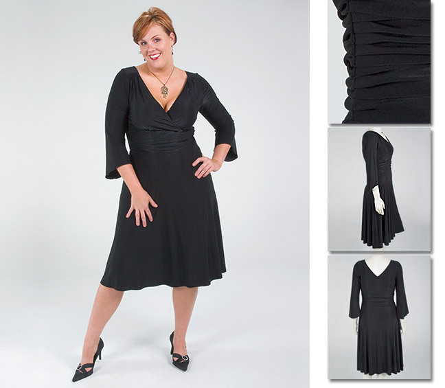 NEW Zaftique ULTIMATE DRESS Black 00Z 1Z 2Z 3Z 5Z 6Z / 12 16 M XL 1X 2X 3X 5X 6X