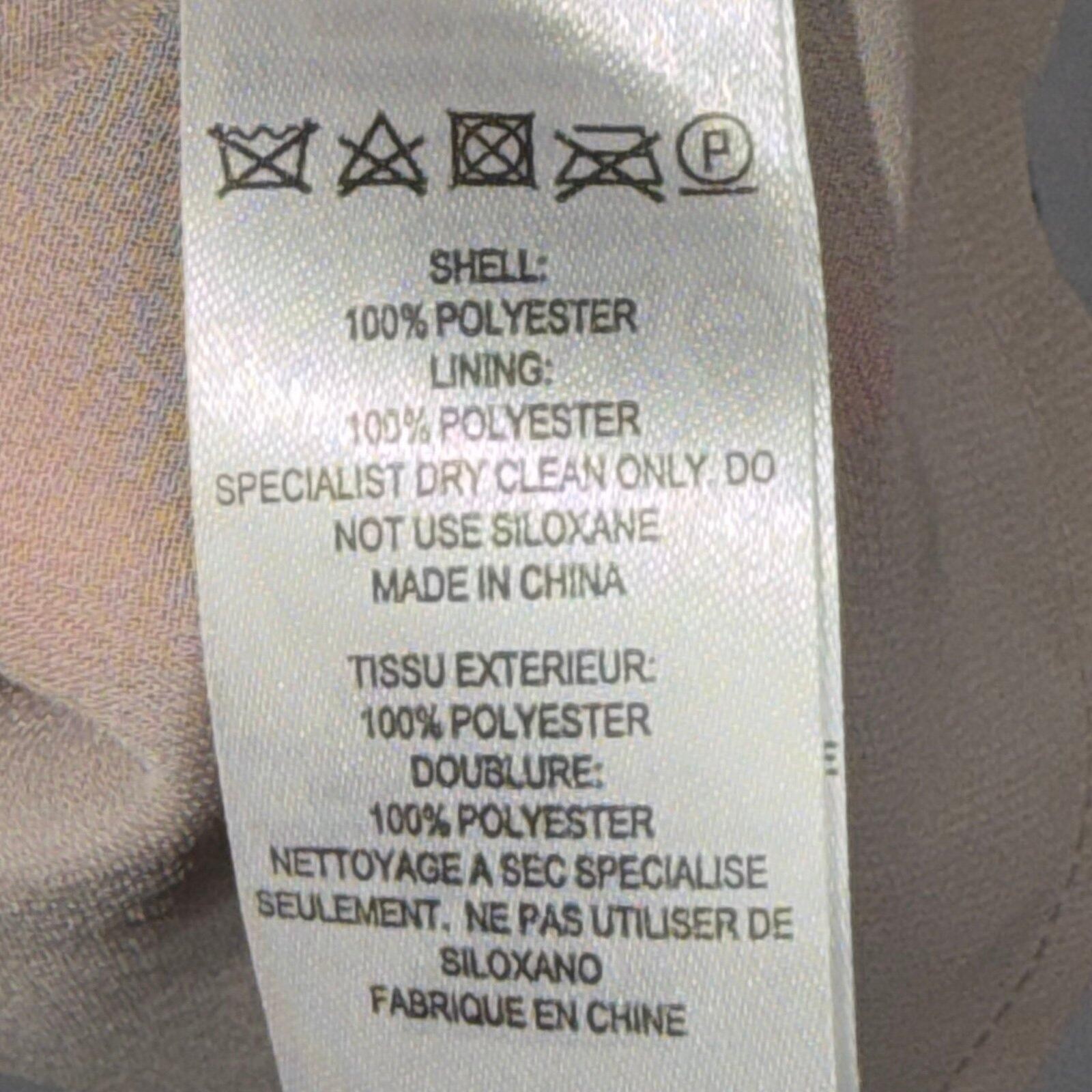 French Connection Printed Embellished Shift Dress 6 NWOT
