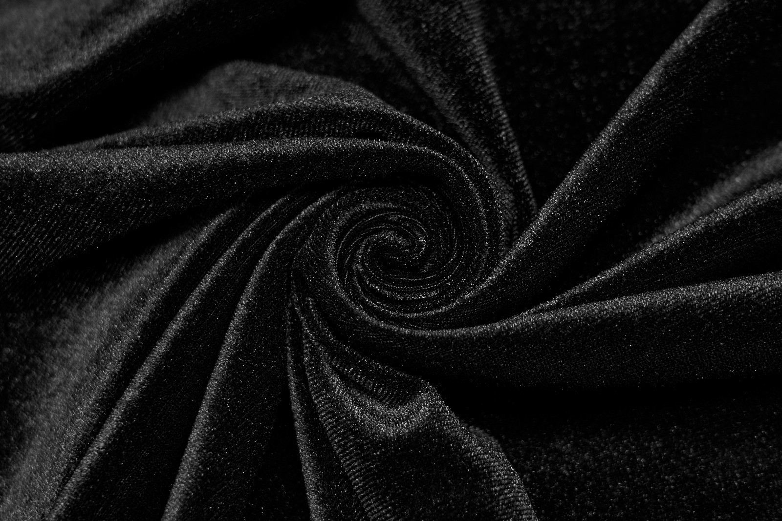 Punk Rave Black Velvet High Neck Corporate Goth Sheath Pencil Midi Dress