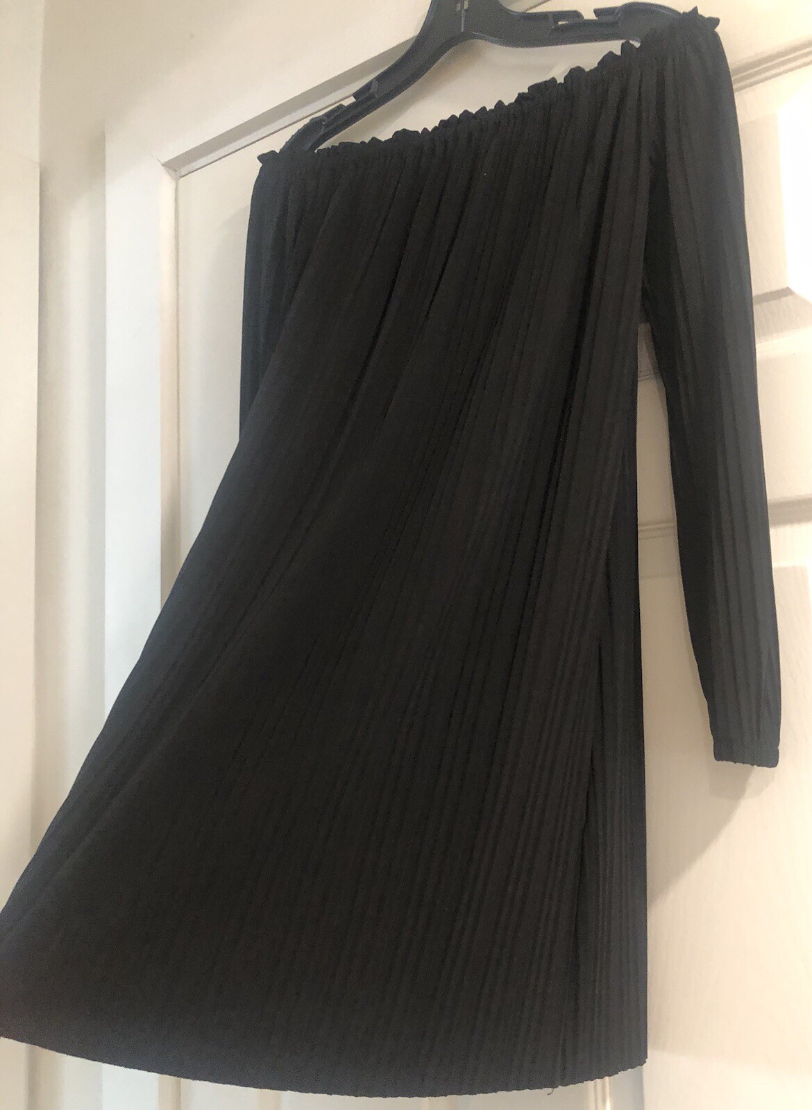 One Clothing Boho Revival Accordion Pleated Off The Shoulder Resortcore Size XS