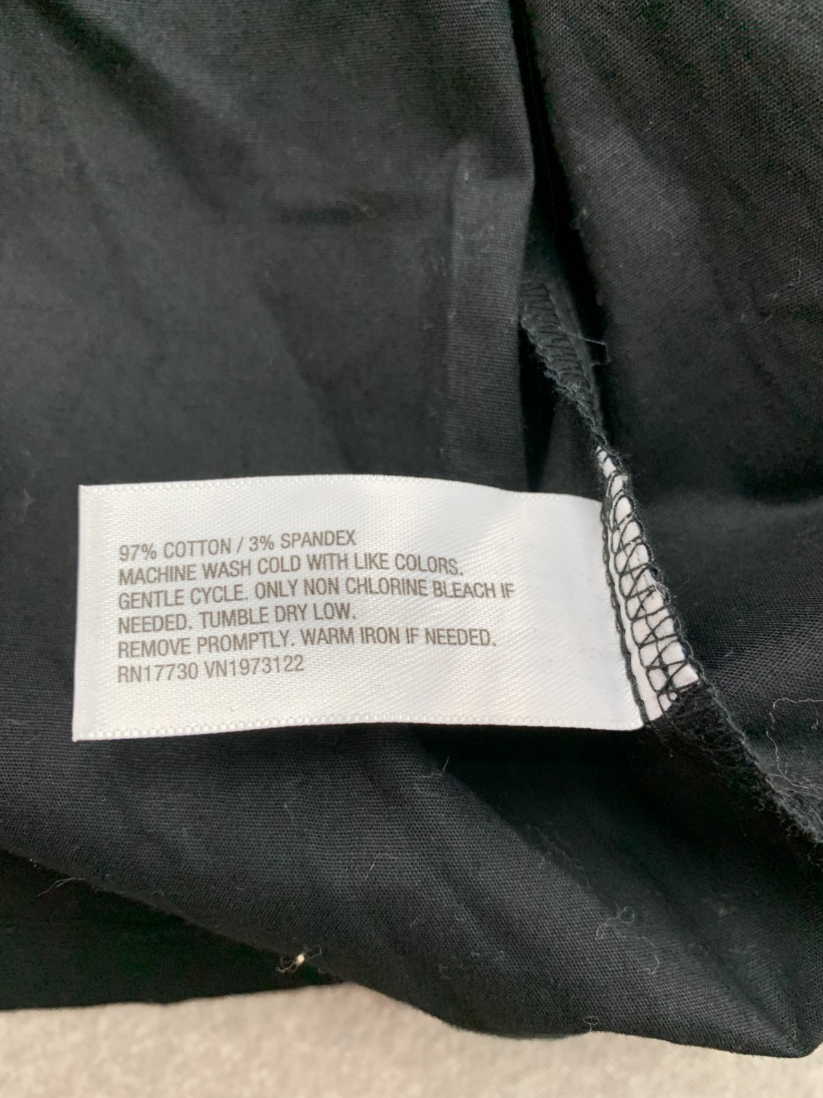 Ava & Viv A-line Tank Dress Womens Size 24 Black Classic Cute Cotton Staple