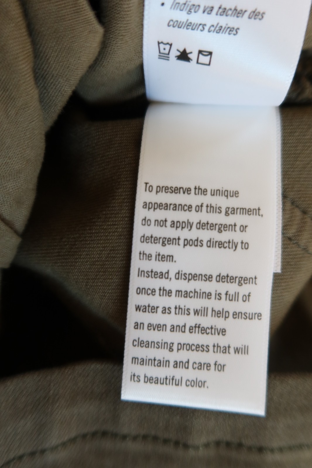 NWT! $249 Paige Jaxsyn denim mini shirt dress olive green & silver buttons sz 2