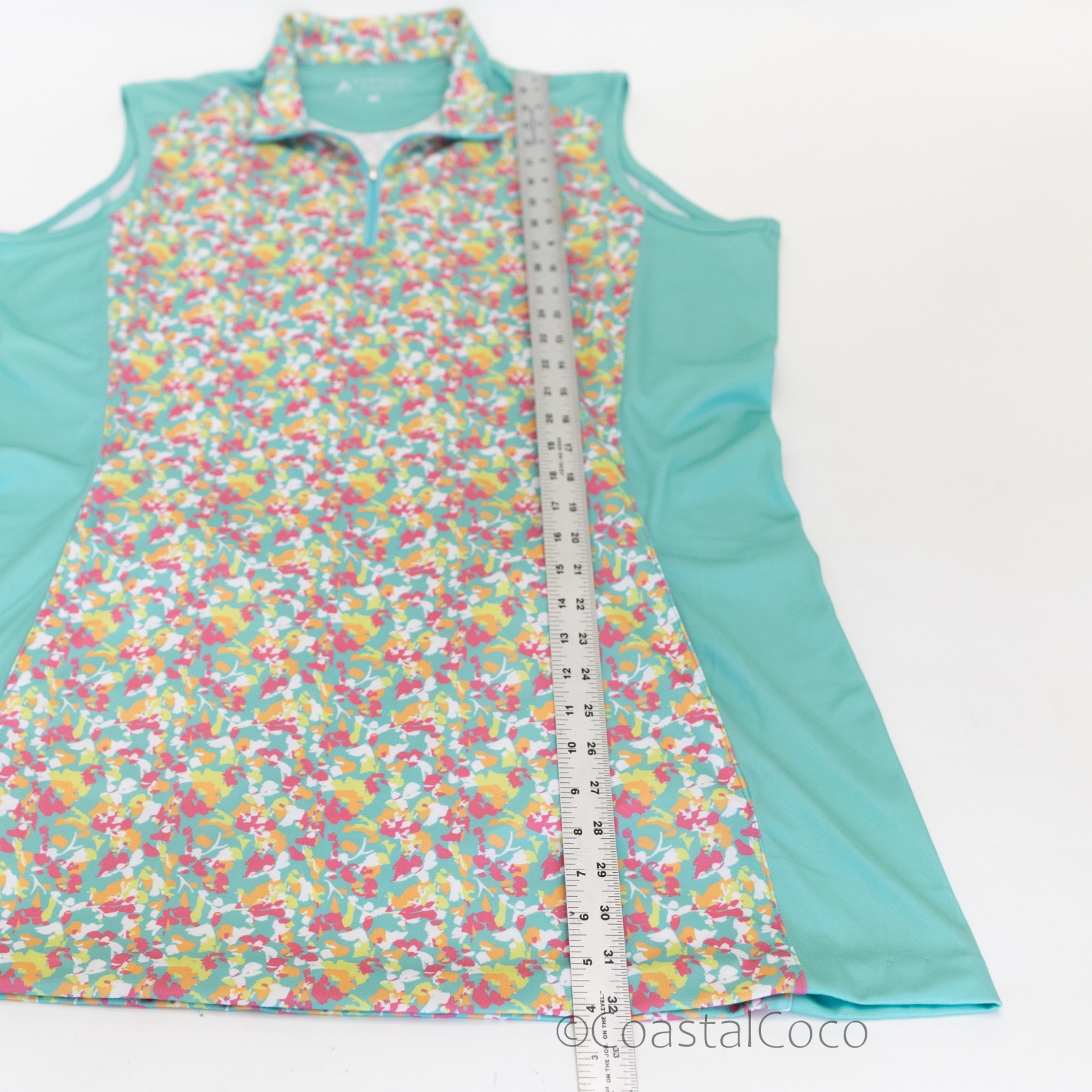 Bermuda Sands UPF 50+ Mini Dress XL Pickleball Golf Tennis Summer Outdoor Beach