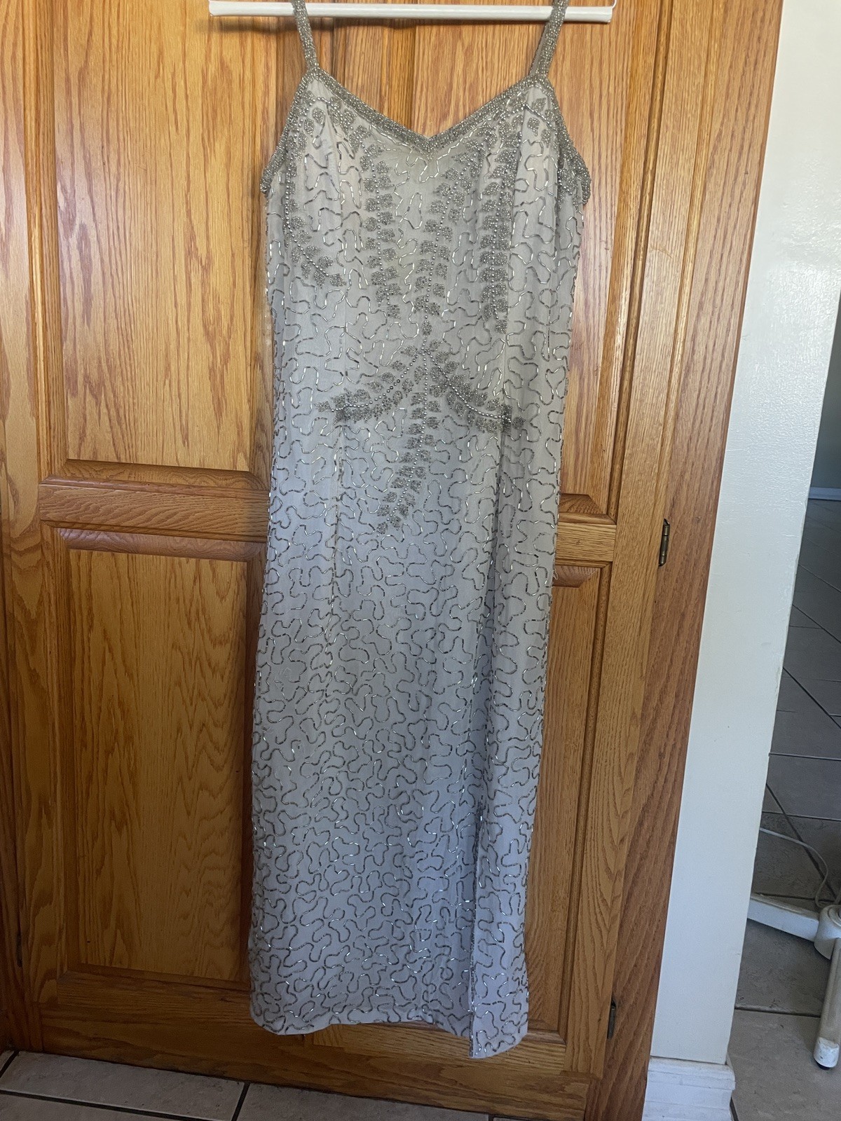 Formal Evening Wear Dress With Sequence