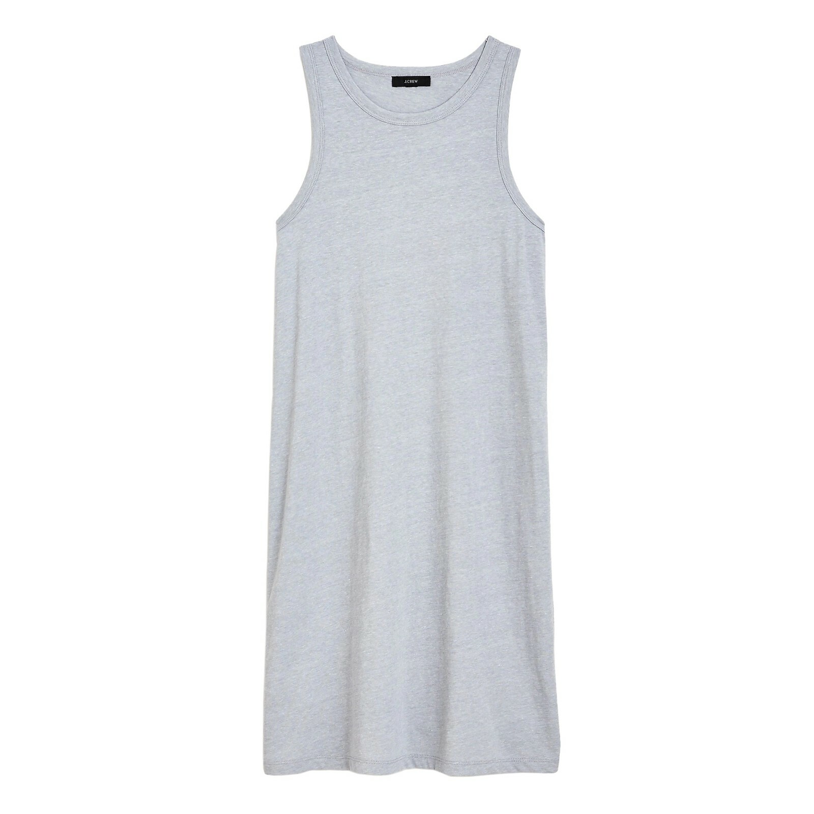 J.Crew Knit Cutaway Tank Dress Womens Lightweight Stretch Jersey T-Shirt Dress