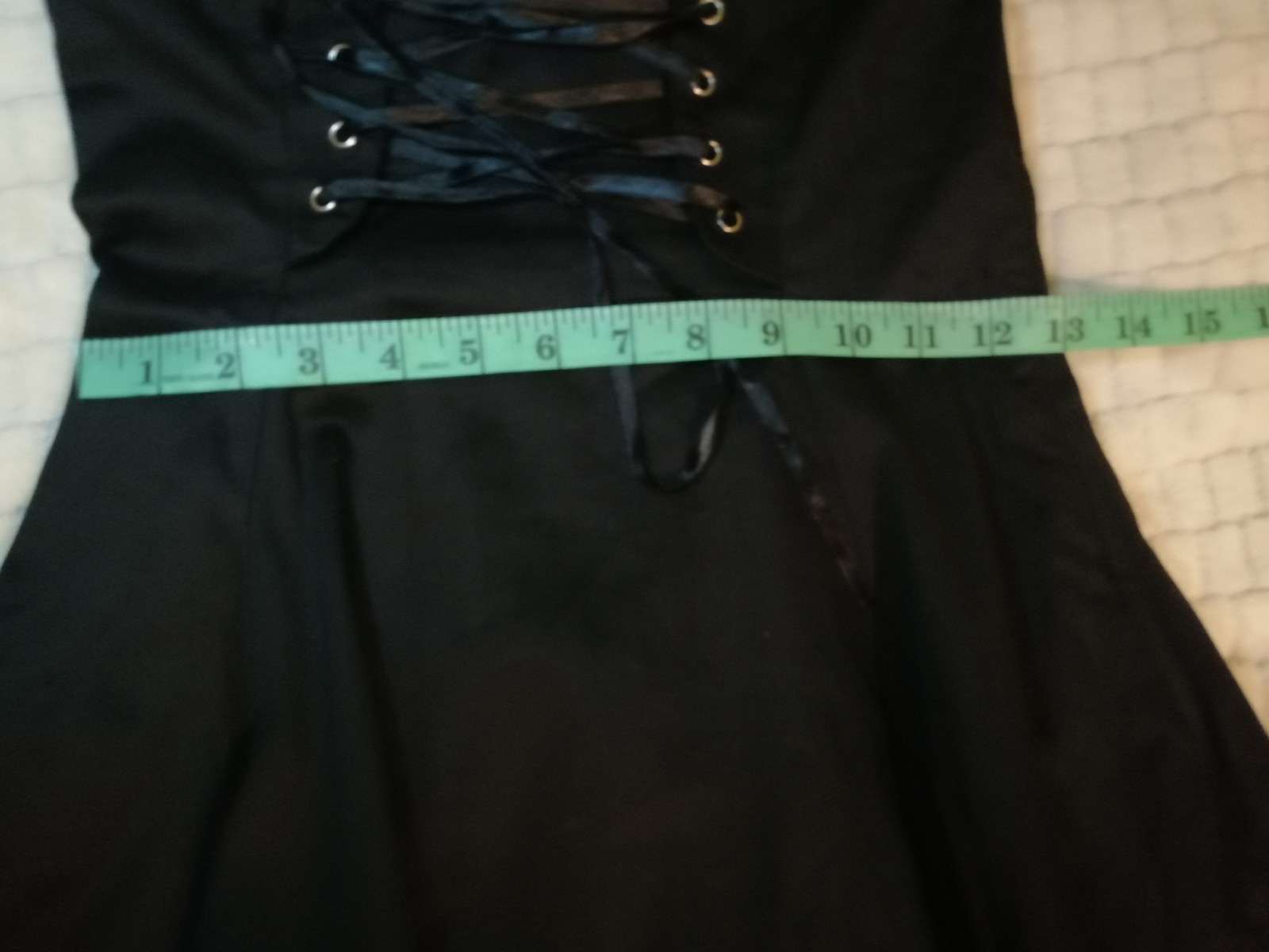 Hearts & roses gothic dress corset size S