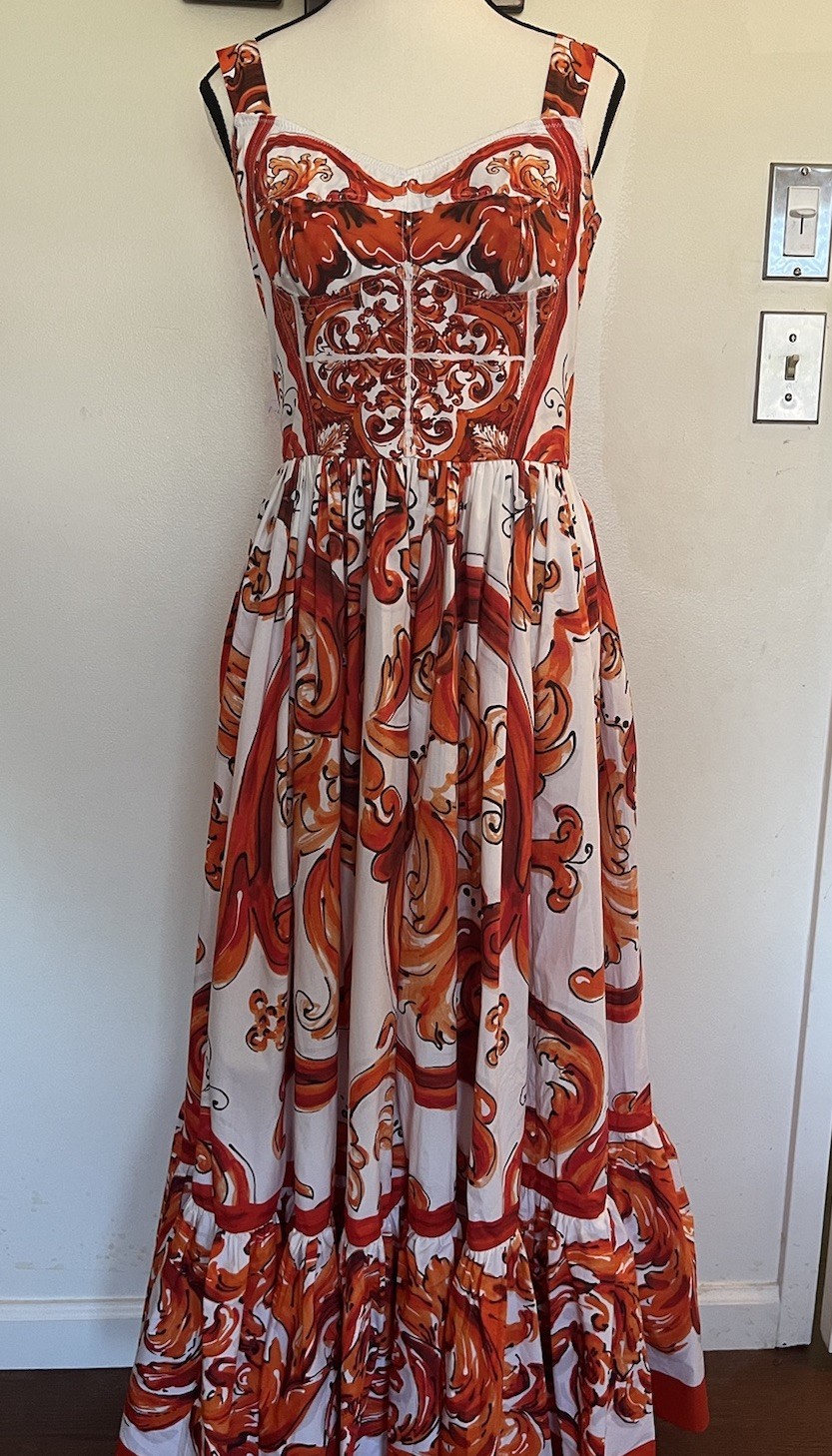 Floral Dolce & Gabbana Dress Size 6/8 US