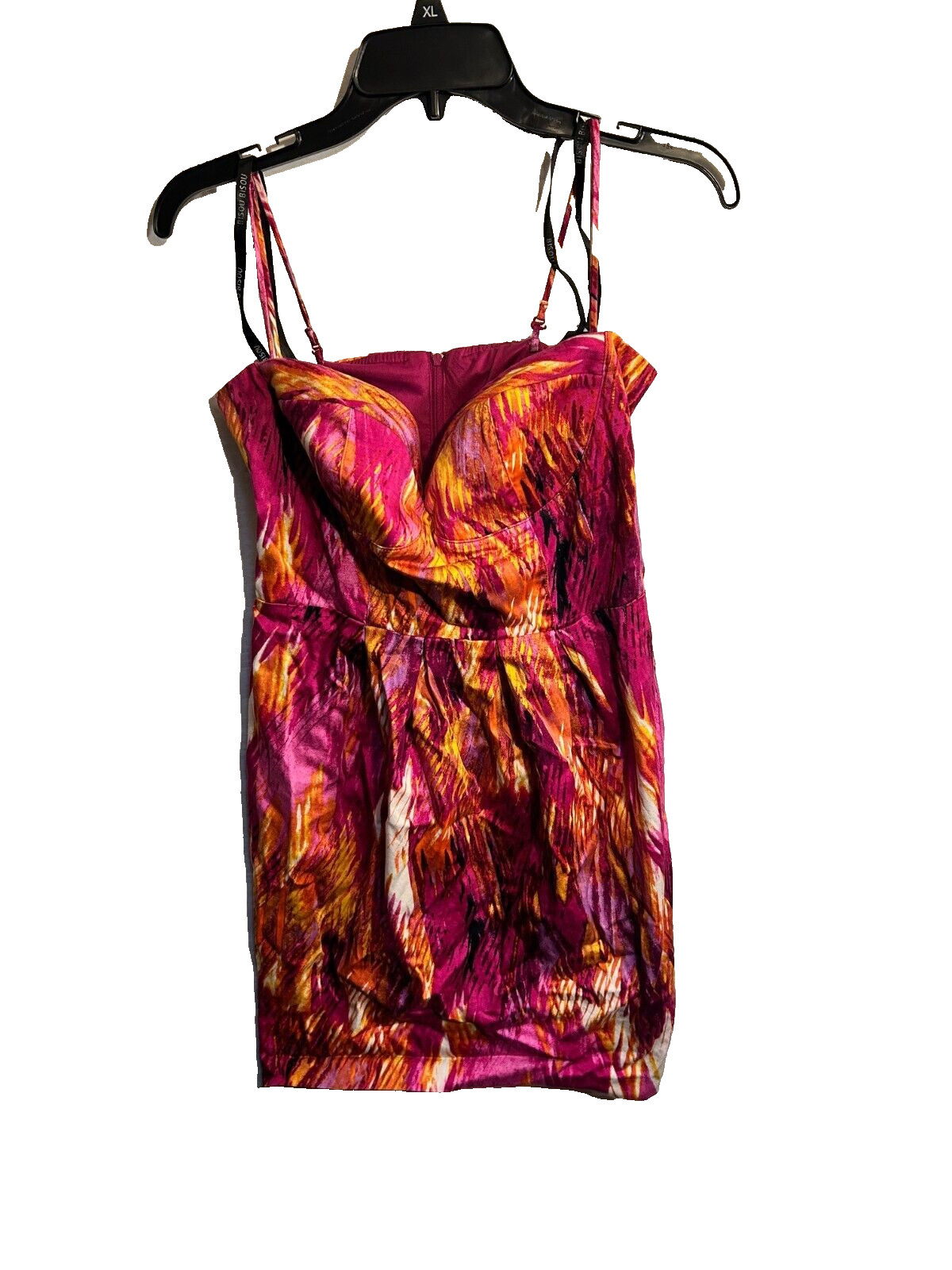 COLORFUL DRESS BY BISOU BISOU, Size 12, 97% Cotton 3% Spandex