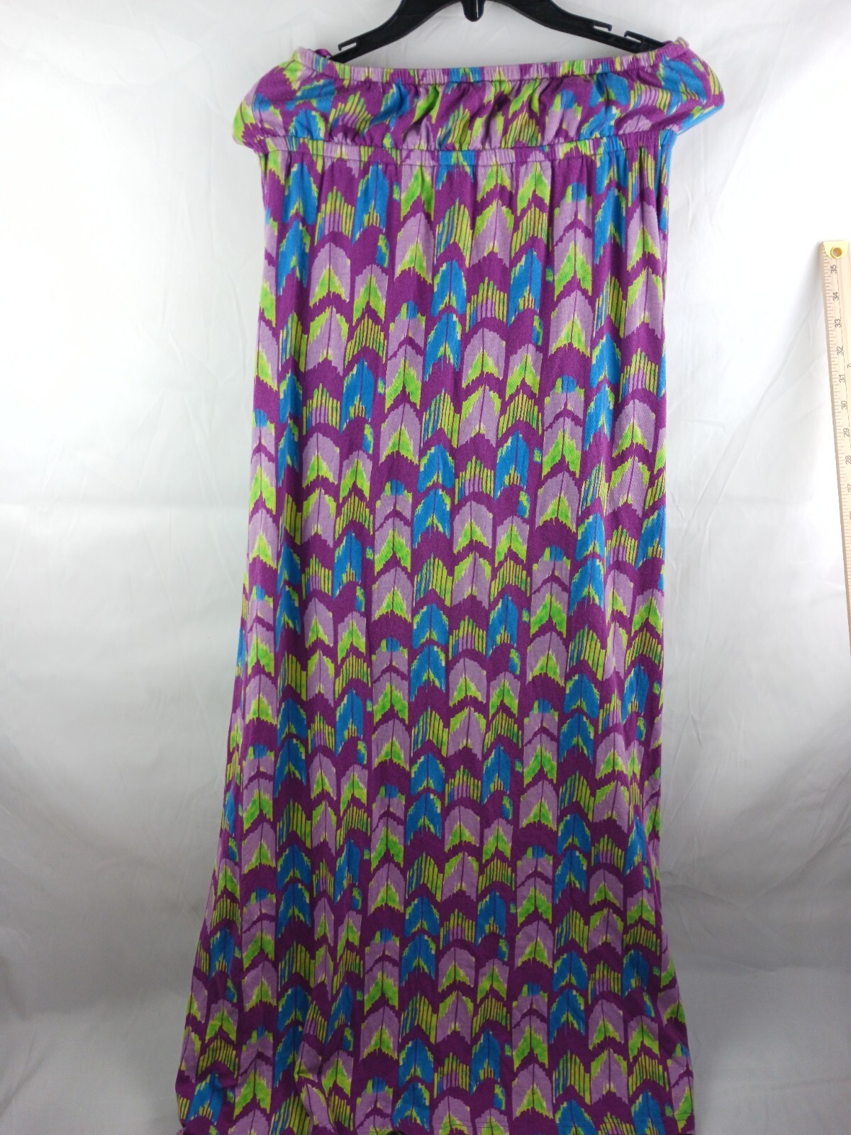 Womens Route 66 Multicolor Spaghetti Strap Dress L