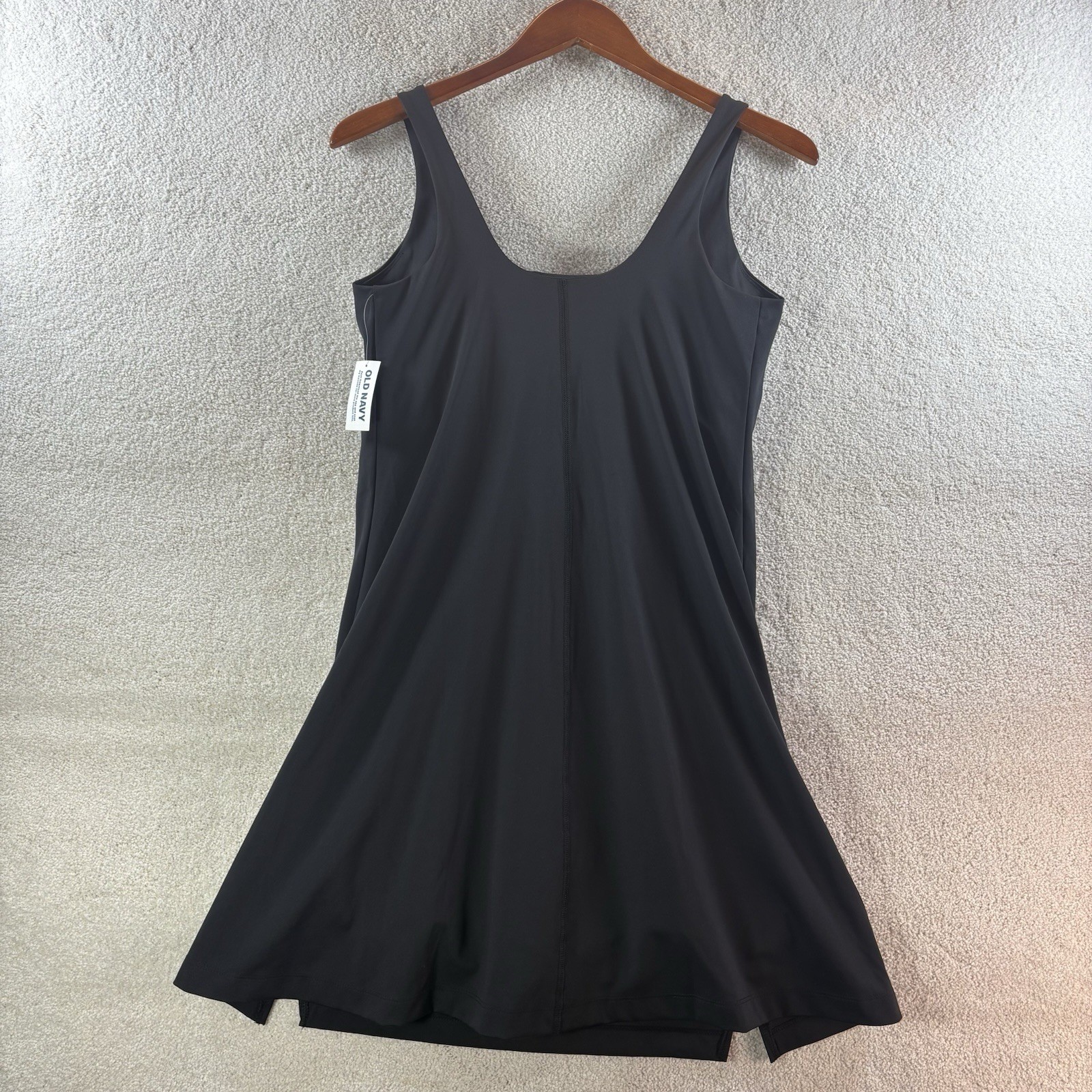 OLD NAVY PowerSoft Sleeveless Shelf Bra Support Dress Size Medium NEW with Tags!