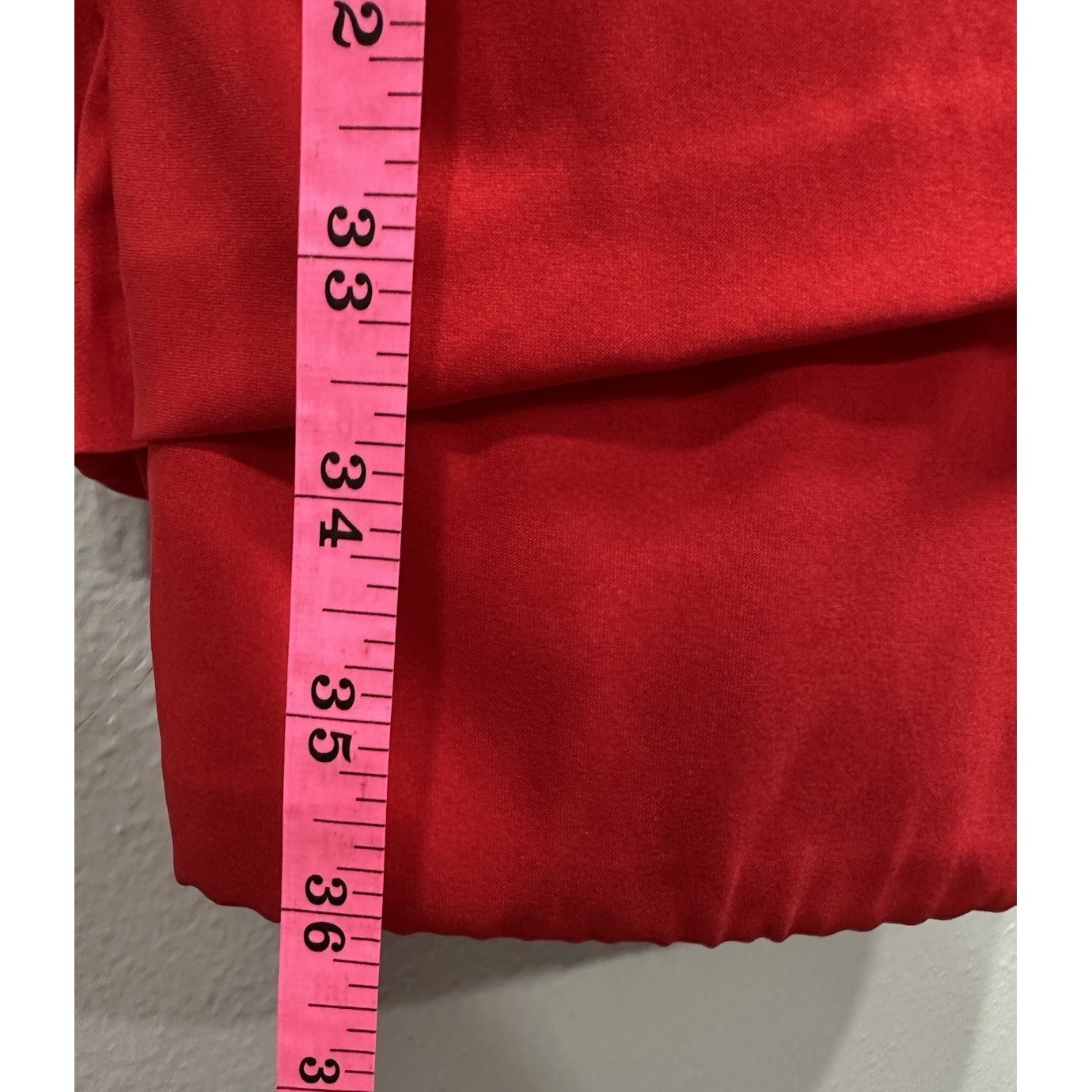 Maria Bianca Nero Mini Dress Medium Red Silk Lining Halter Evening Party Rushed