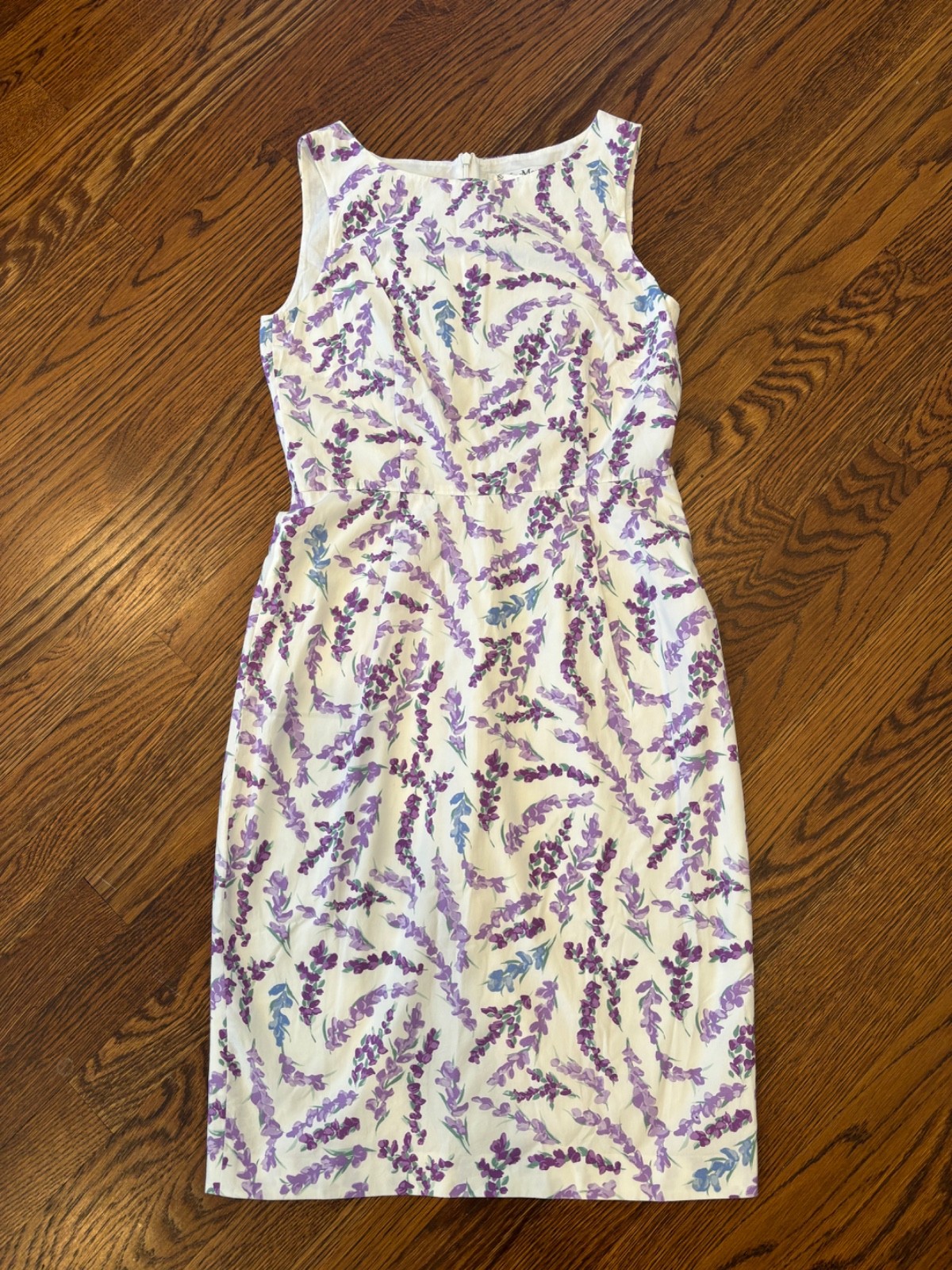 MaxMara Pretty Floral Print Dress, Size 4-6