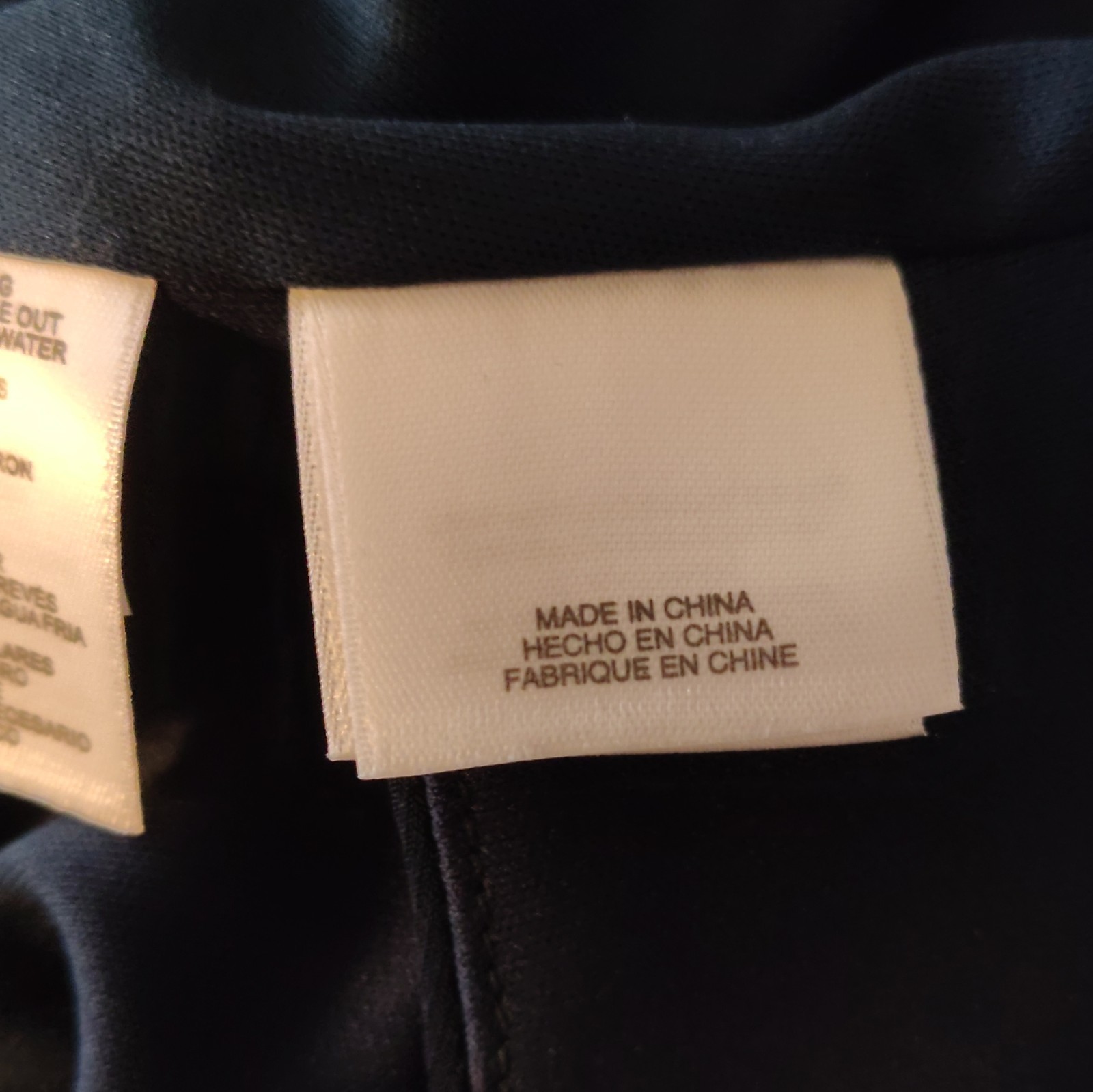 Anne Klein Women’s Black Solid V-Neck 3/4 Sleeve Ruched Stretch Knit Sheath 8