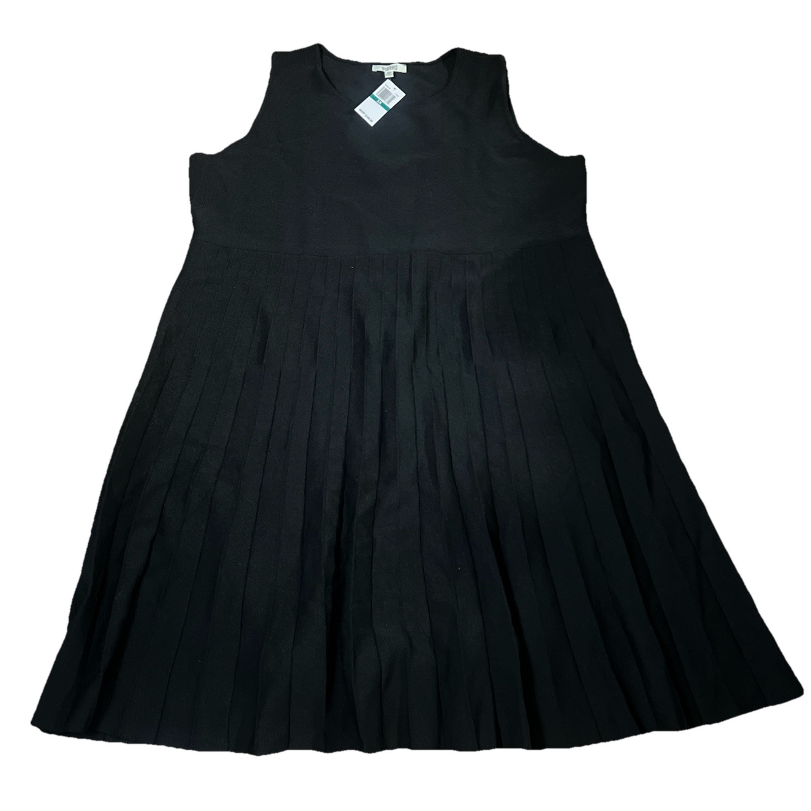 Edited by Remi Bader Women’s Pullover Pleated Dress Small Black MSRP $149.00 3x