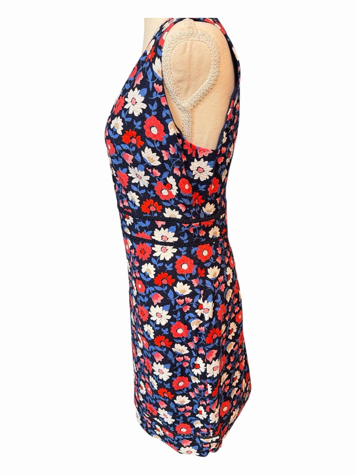 Romantic Floral Sheath Mini Dress Preppy Office Wedding Guest Kate Spade Sz 4