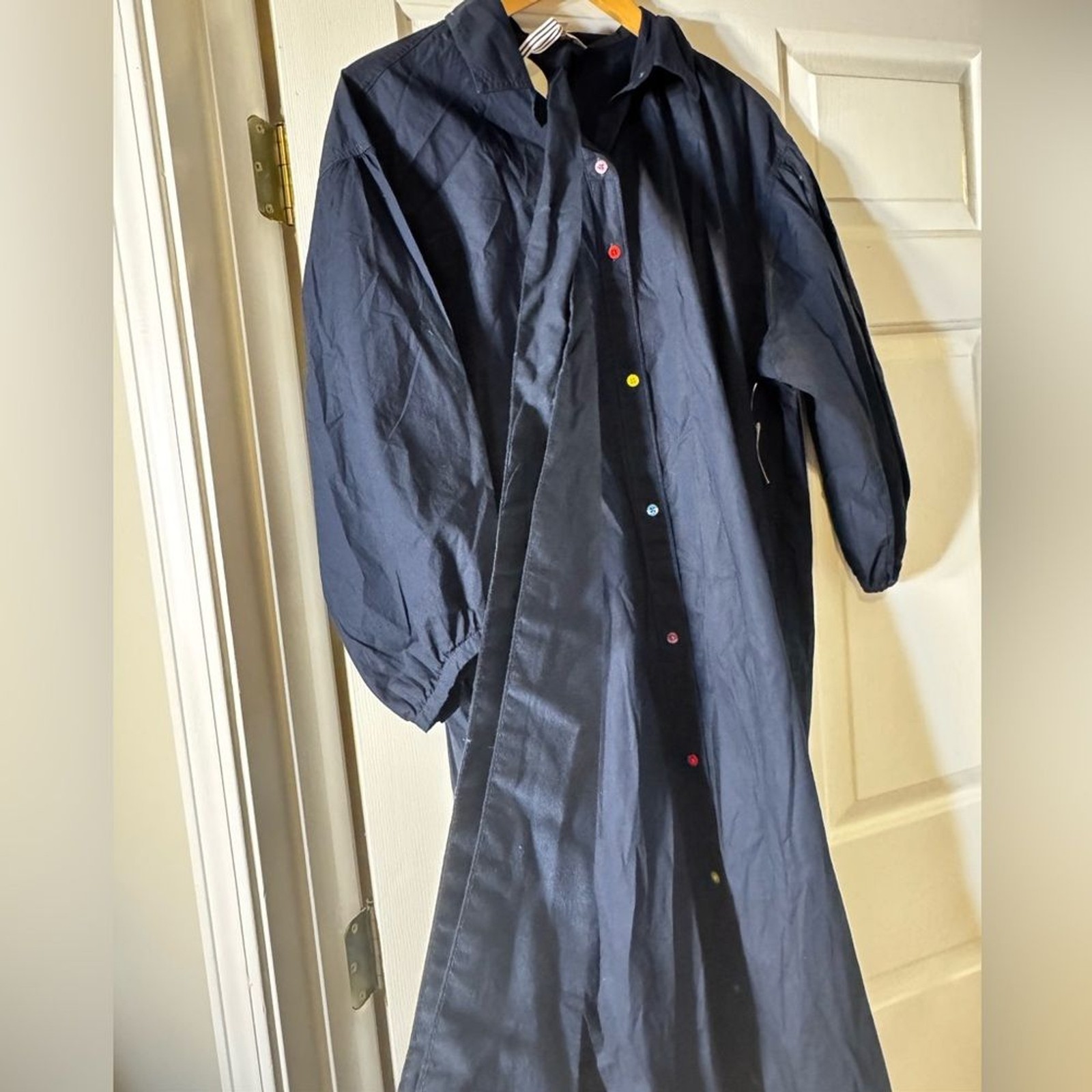 NWT! Old Navy x Christopher John Rogers Maxi Shirt Dress – Size Medium 🚂