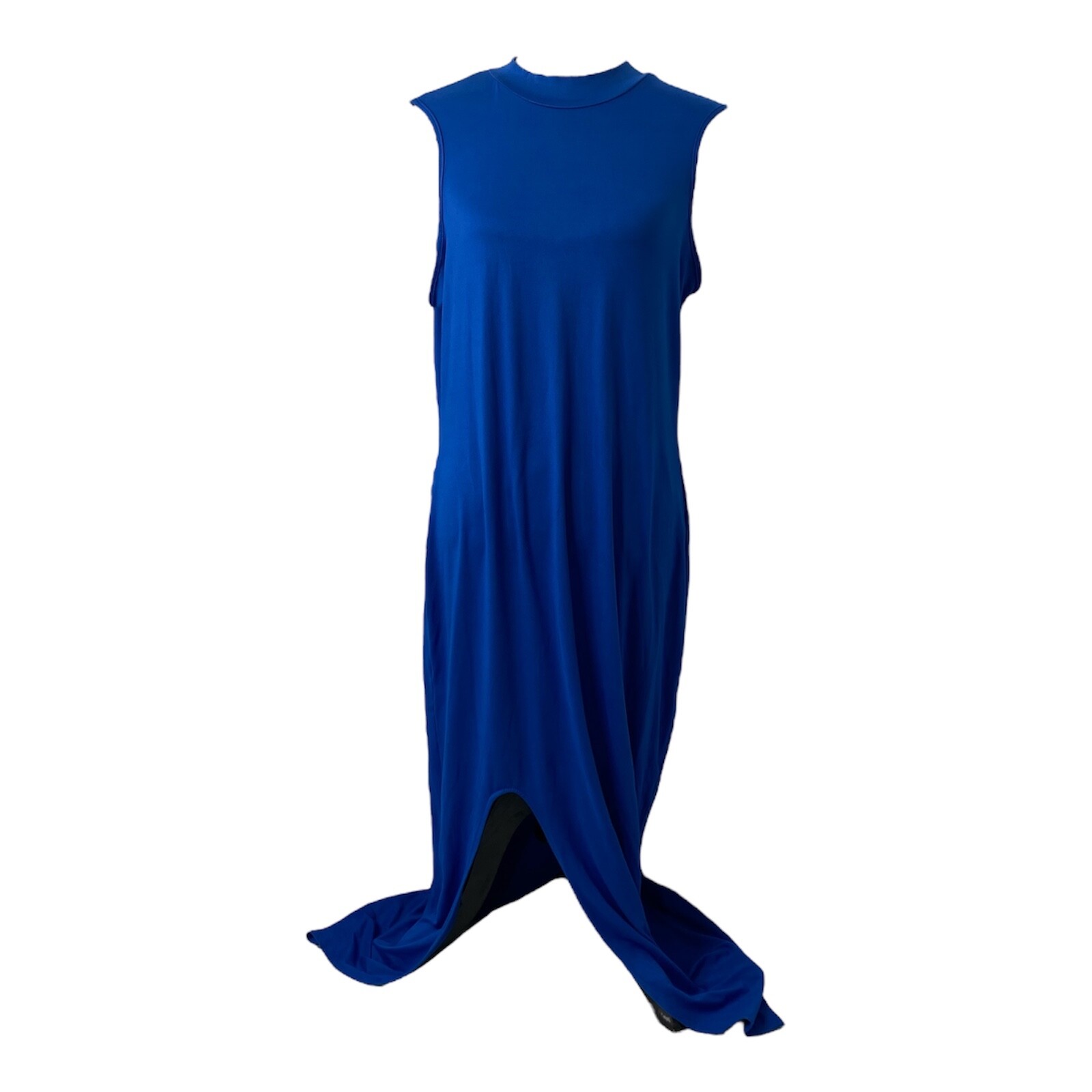 Absolutely Love It Dress Womens Size 2X Blue Light Weight Sleeveless