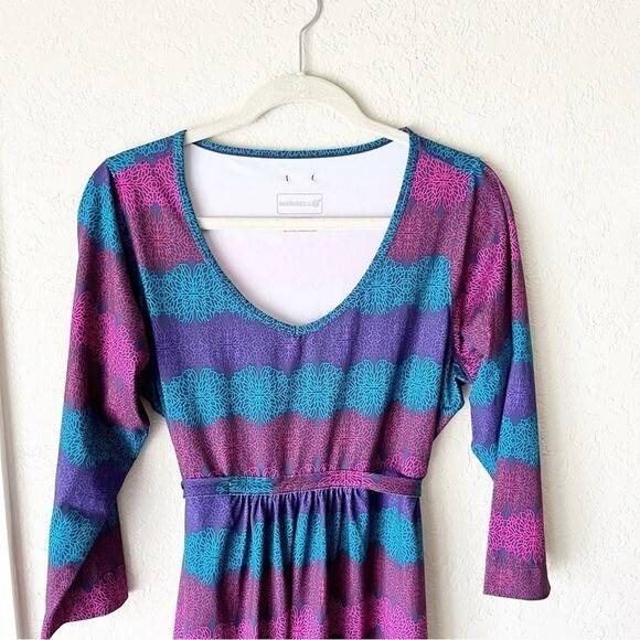 Merrell Dress Women’s Large Lorimer Fig Prism Gorpcore Outdoor Granola Girl NWT