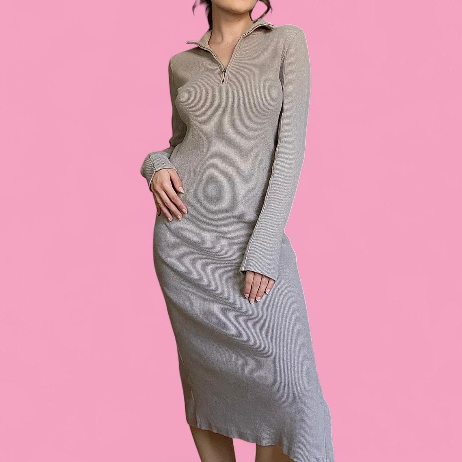 Rag-bone Women’s Grey and Brown Dress