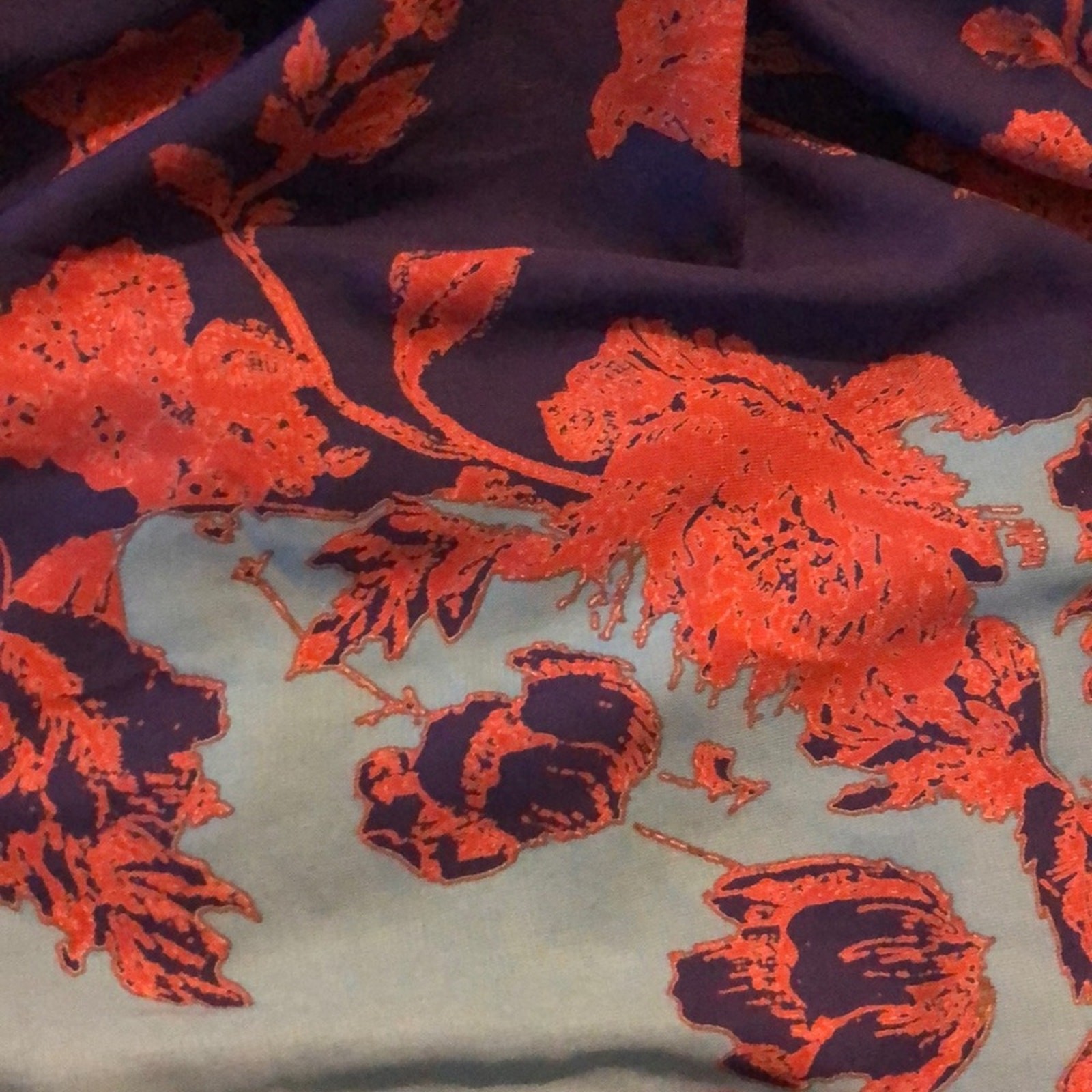 Bow & Arrow Downtown Coquette Boho Hippie CottageCore Blue Floral Sheath Dress