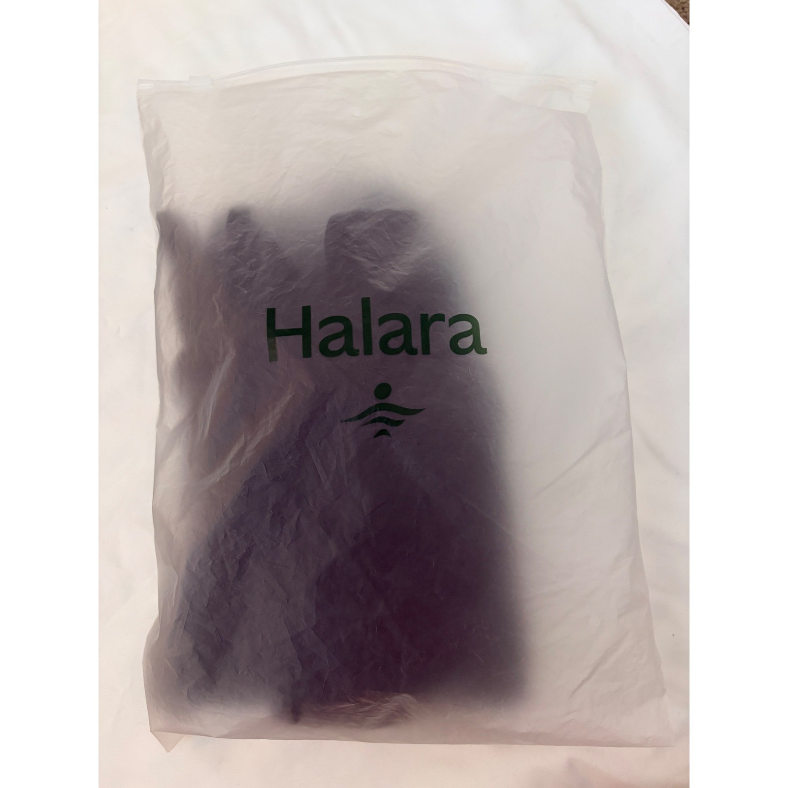 Halara Black Active Dress Spaghetti Strap Lace Up Back Asymmetrical Hem NWT XS
