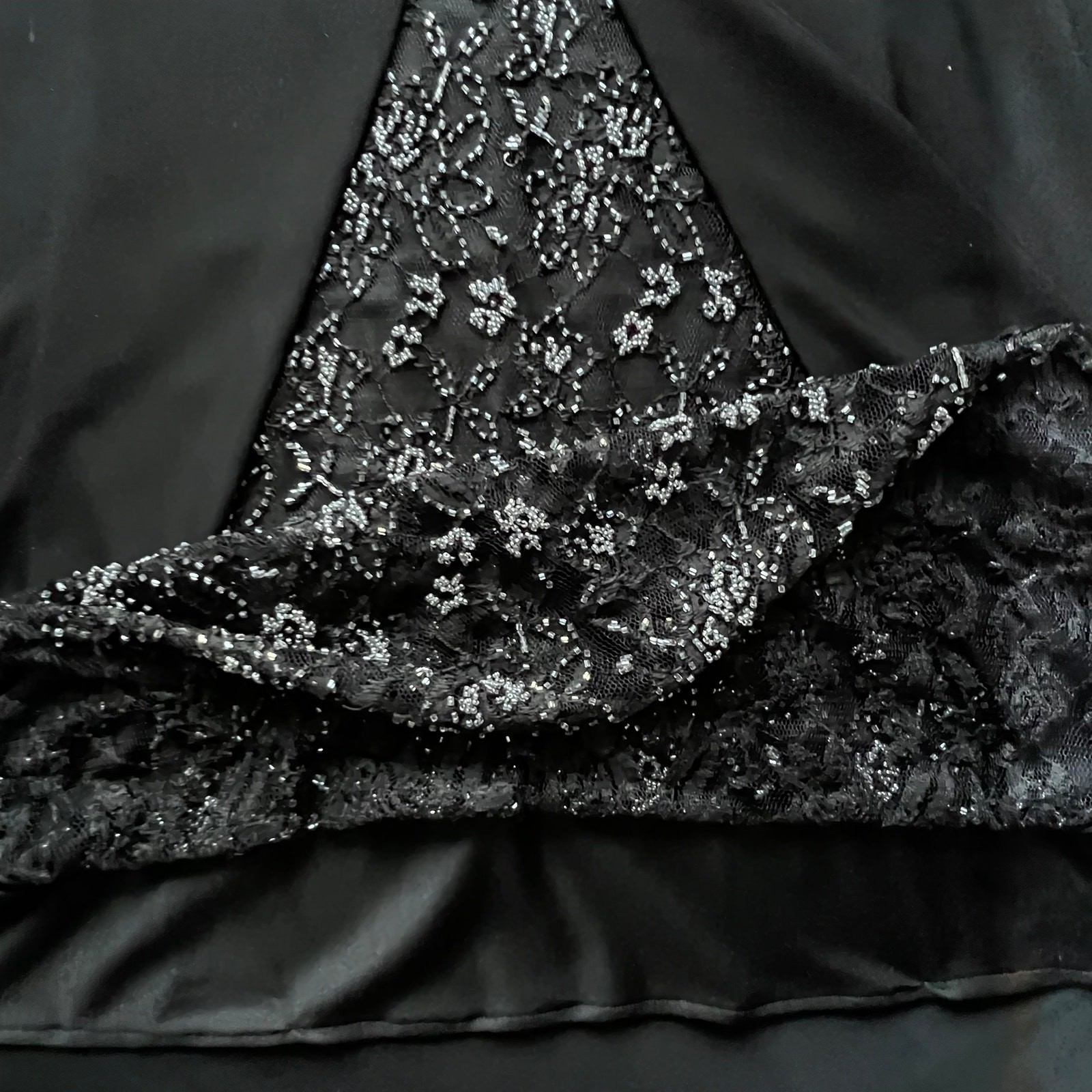 Vintage Black Formal Dress Medium Y2K Gown Hoco Long Cruise Wedding Bridesmaid