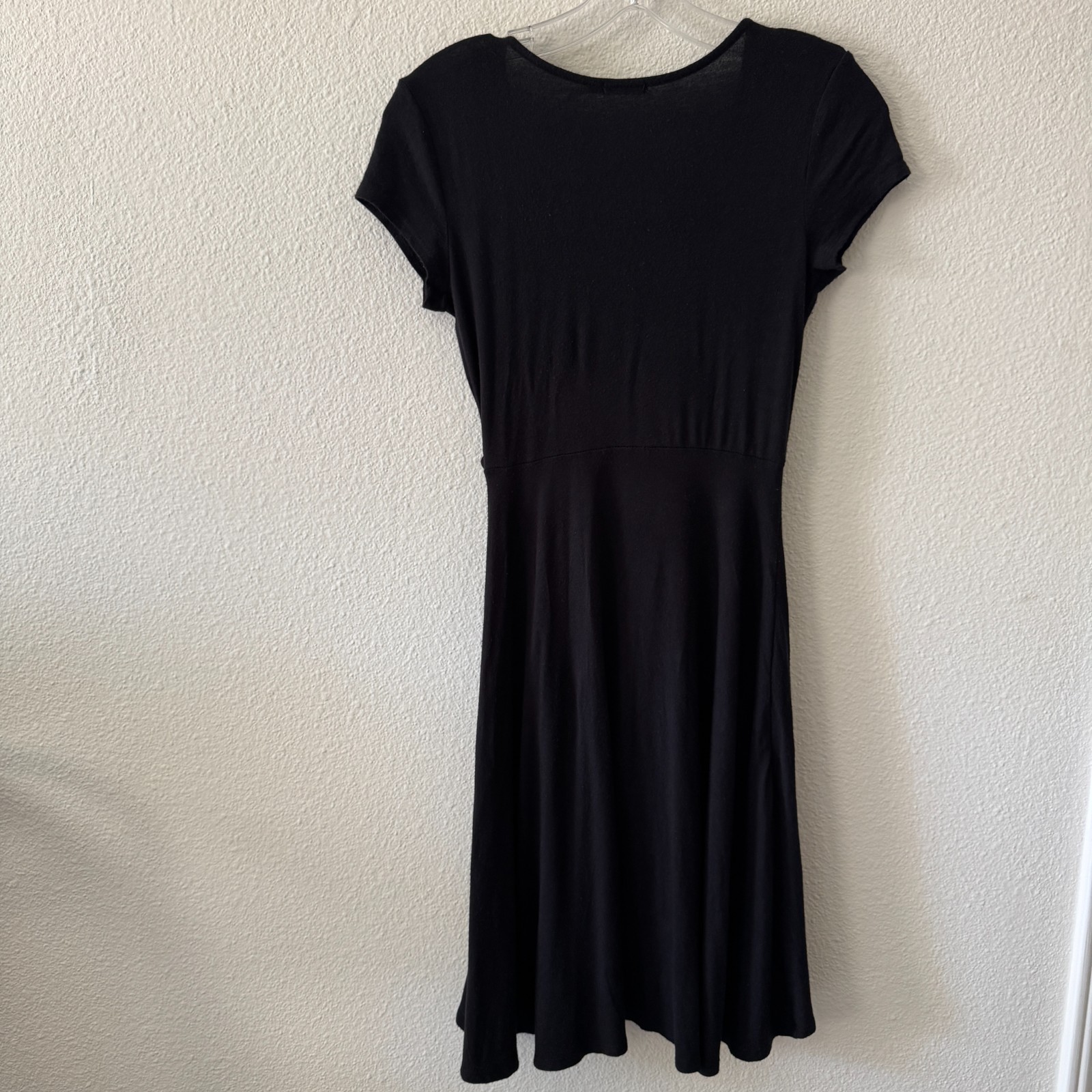 Urban Outfitters Kimchi Blue Black Wrap Tie Dress Women S Whimsygoth Minimalist