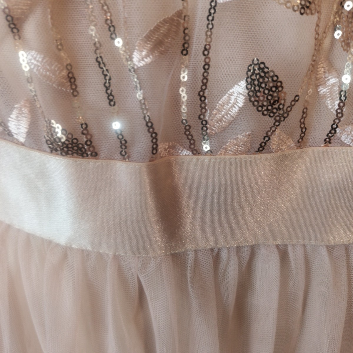 Ever Pretty Gold Sequin Floral Tulle Fairy Party Maxi Dress Bridal Glamour 4XL