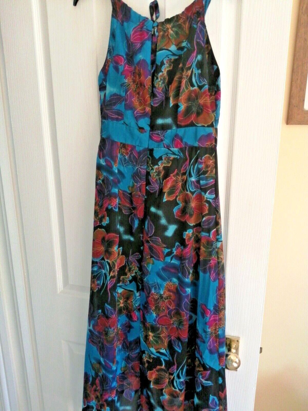 Dress full length Fully Lined Beautiful Design new with tags size 10