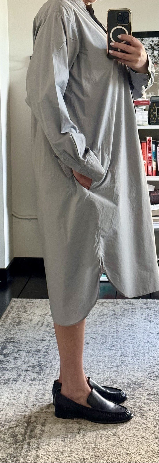 Sofie D’Hoore Brussels Cotton Shirt DressSize 40 | Made in Portugal |