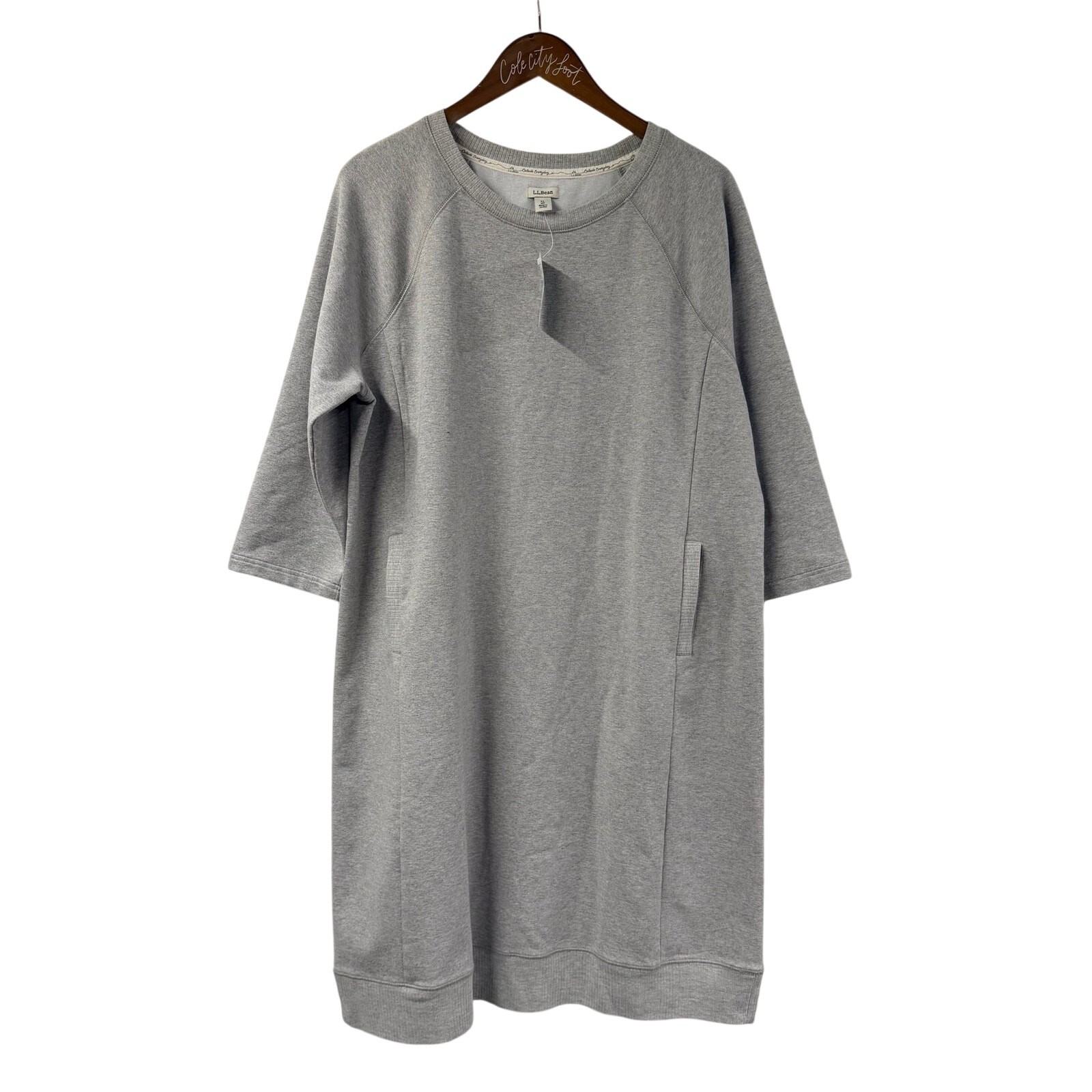 LL Bean Heritage Mariner Dress 24/7 Sweats XL Gray NWT