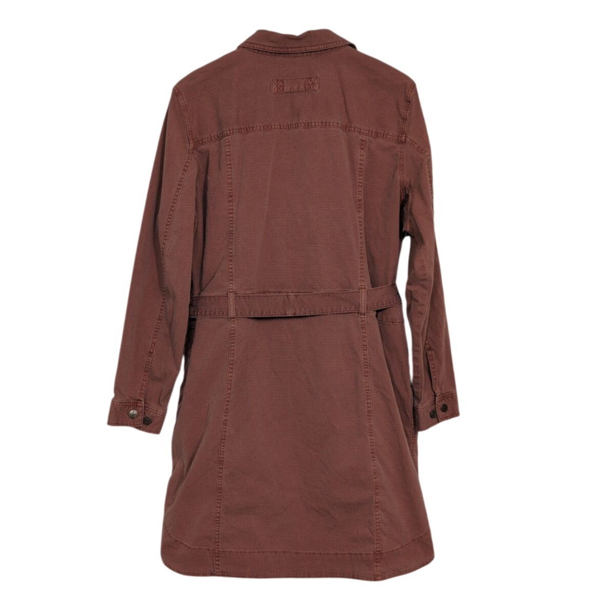 Duluth Trading Co Shop Square Jacket Dress Womens Size XXL Rust Belted Versatile