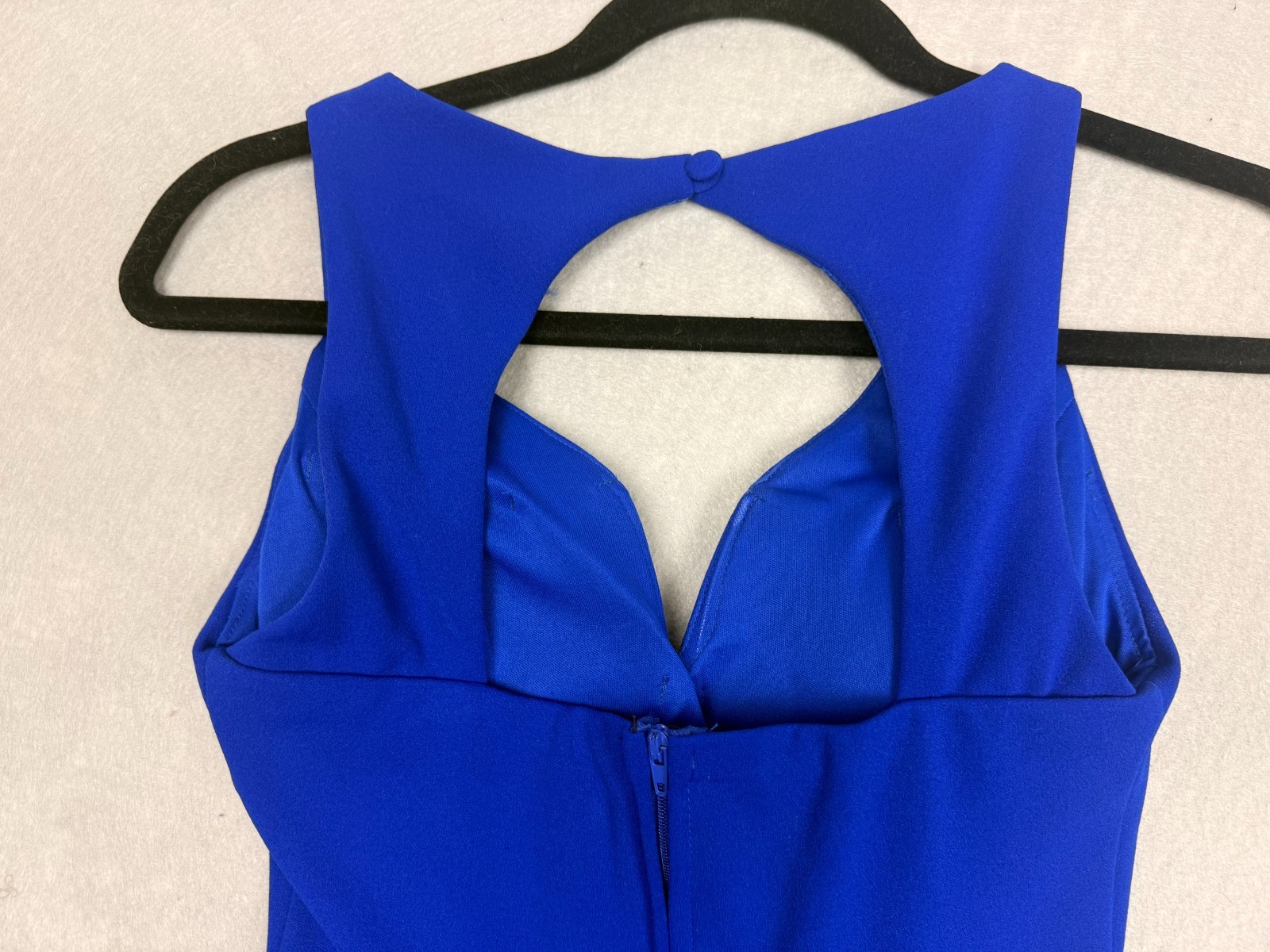 B DARLIN Junior’s Royal Blue Hi-low Fit & Flare Dress Size 0