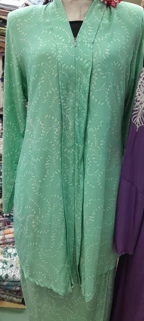 Baju Kebarung Batik Design Cotton Viscose Size S Kain Lipat ala Batik