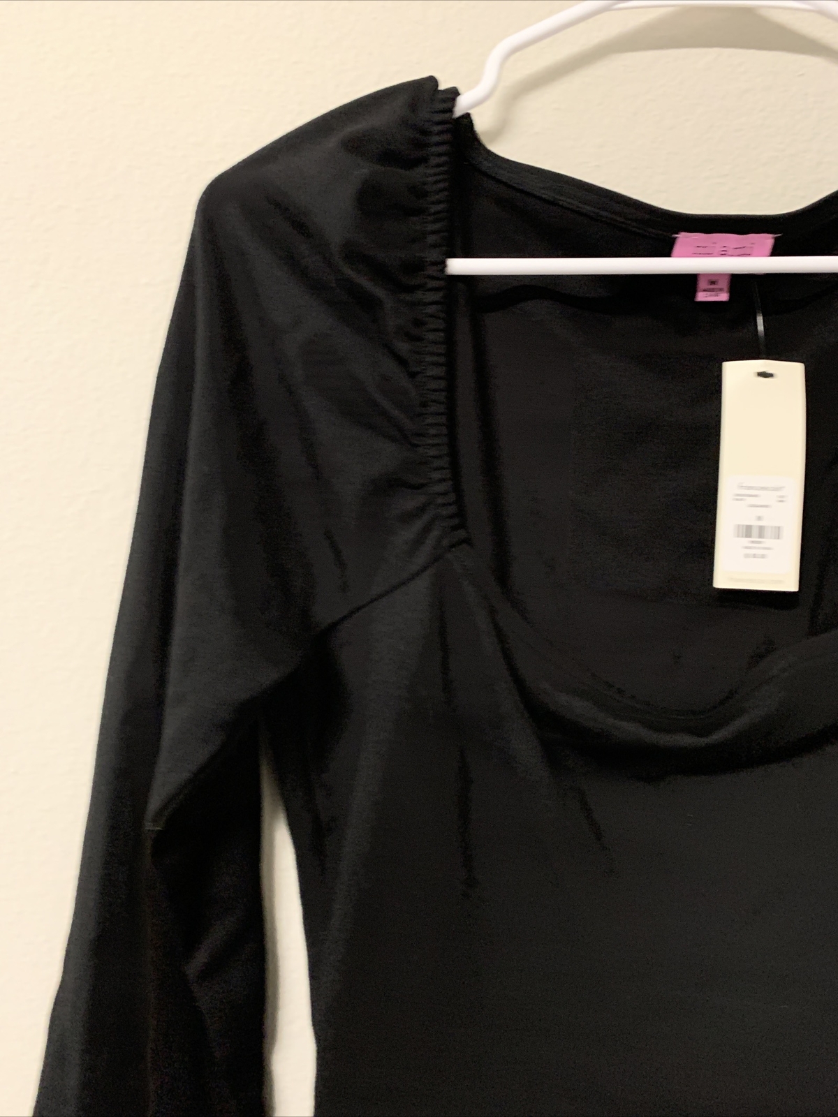 Miami for Francesca’s Black Long Flare Sleeve Mid Short Dress WOMENS SIZE MEDIUM