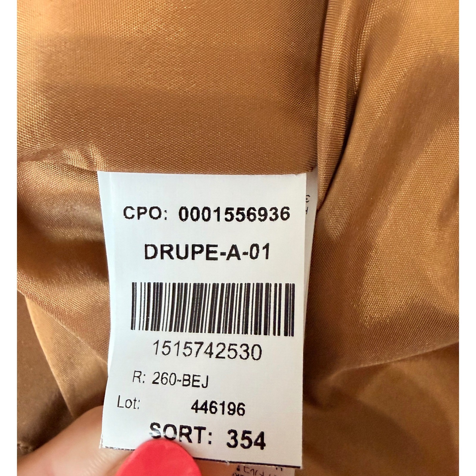 BOSS Hugo Boss Sleeveless Blazer Wrap Dress Camel Brown Linen Blend Womens Sz 16