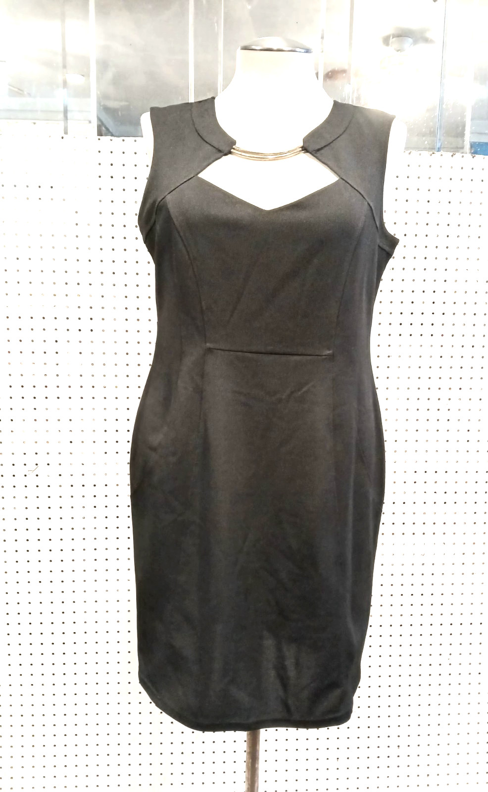 Women’s Classy Black Gogo Style Dress Size 2X