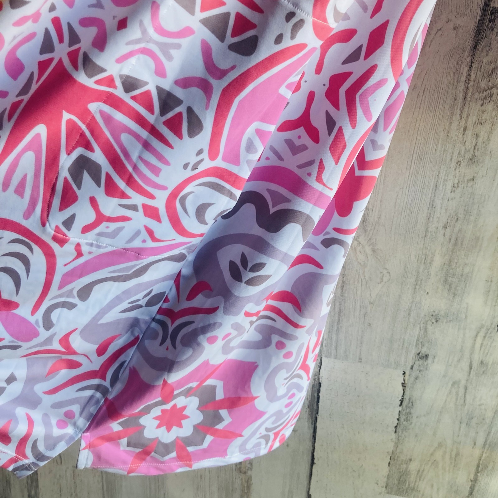 NWT Lightbare UPF 50+ Dress XL Pink UV Sun Protection Pockets Moisture Wicking