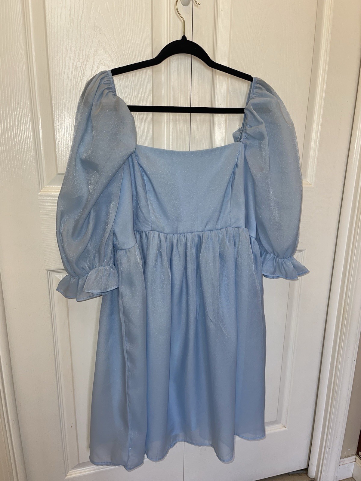 Shein Curve – Cinderella Blue party dress – women’sSize 1xL – see photos