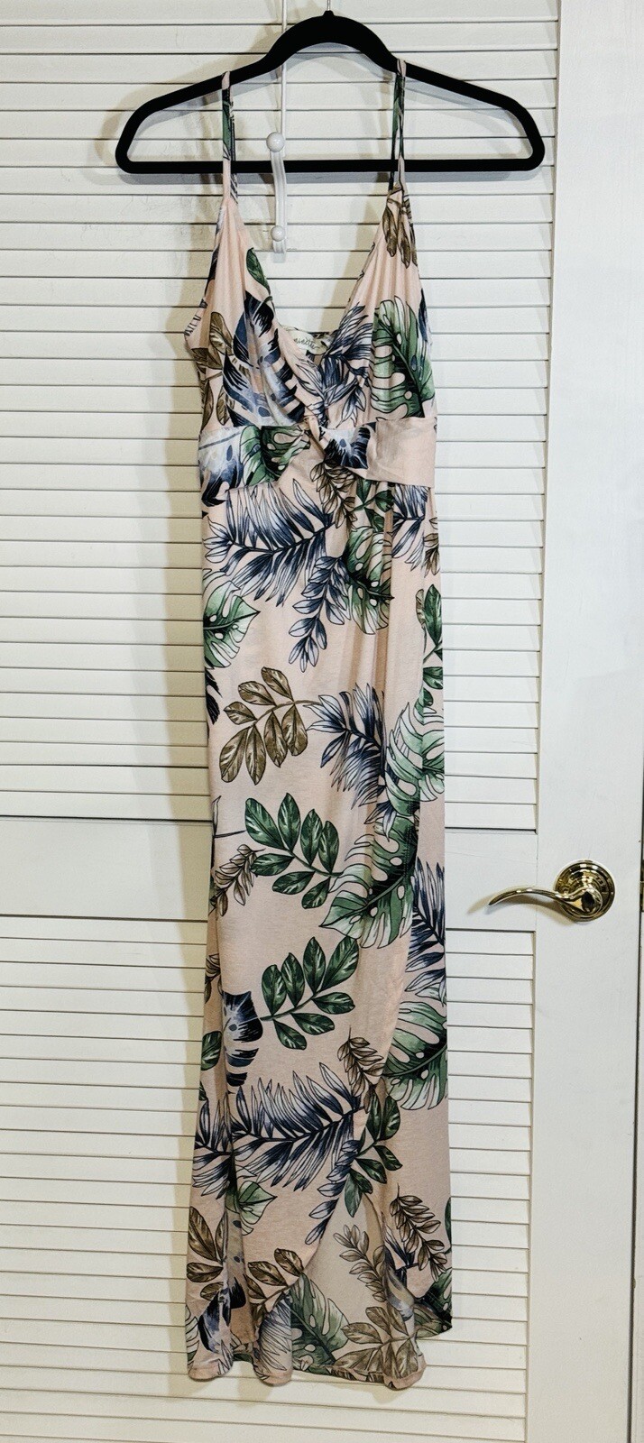 Minette Dress Size L Pink Floral Women NWT Maxi