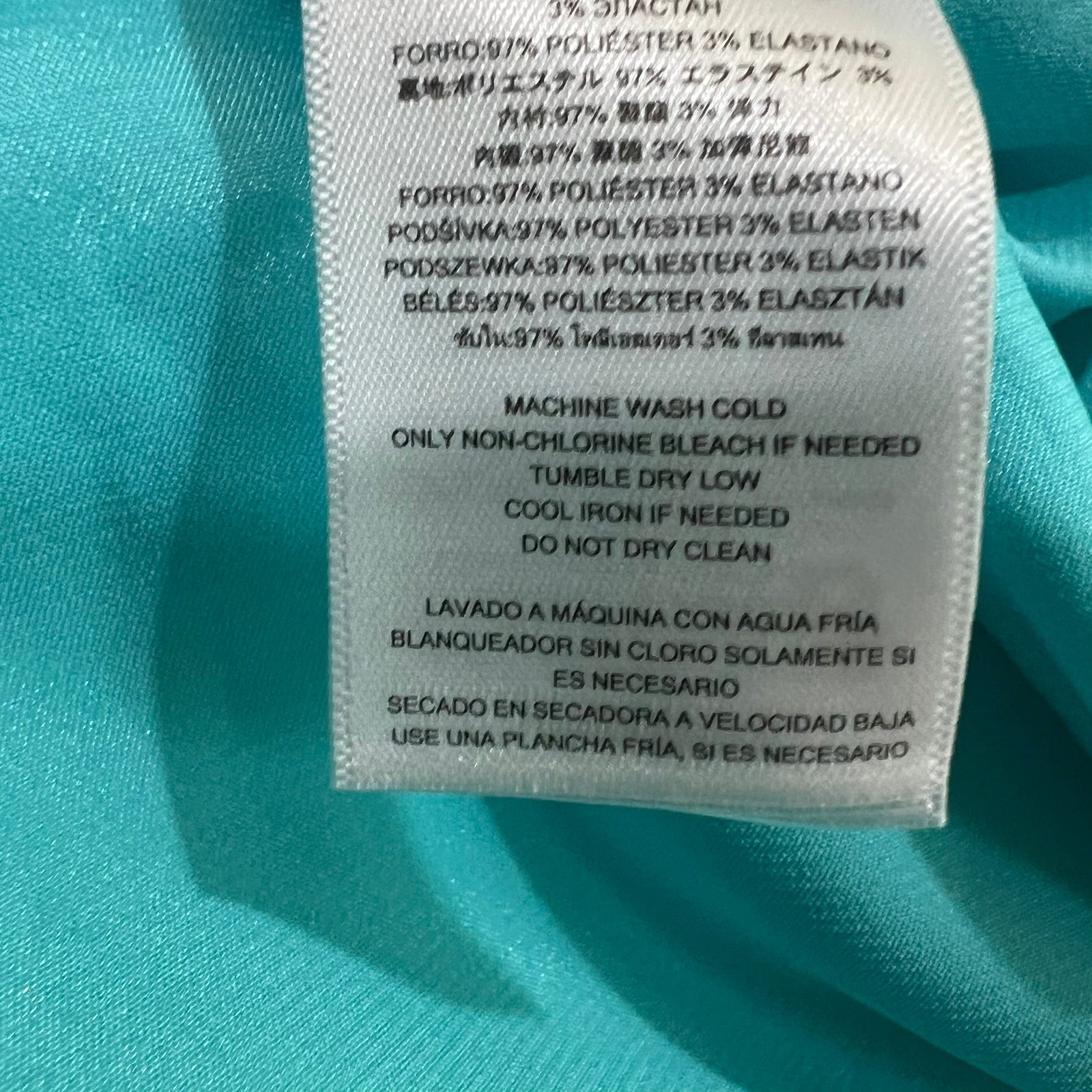 Michael Kors Dress Marble Swirl Print Sleeveless Fit Flare Blue Womens 6P
