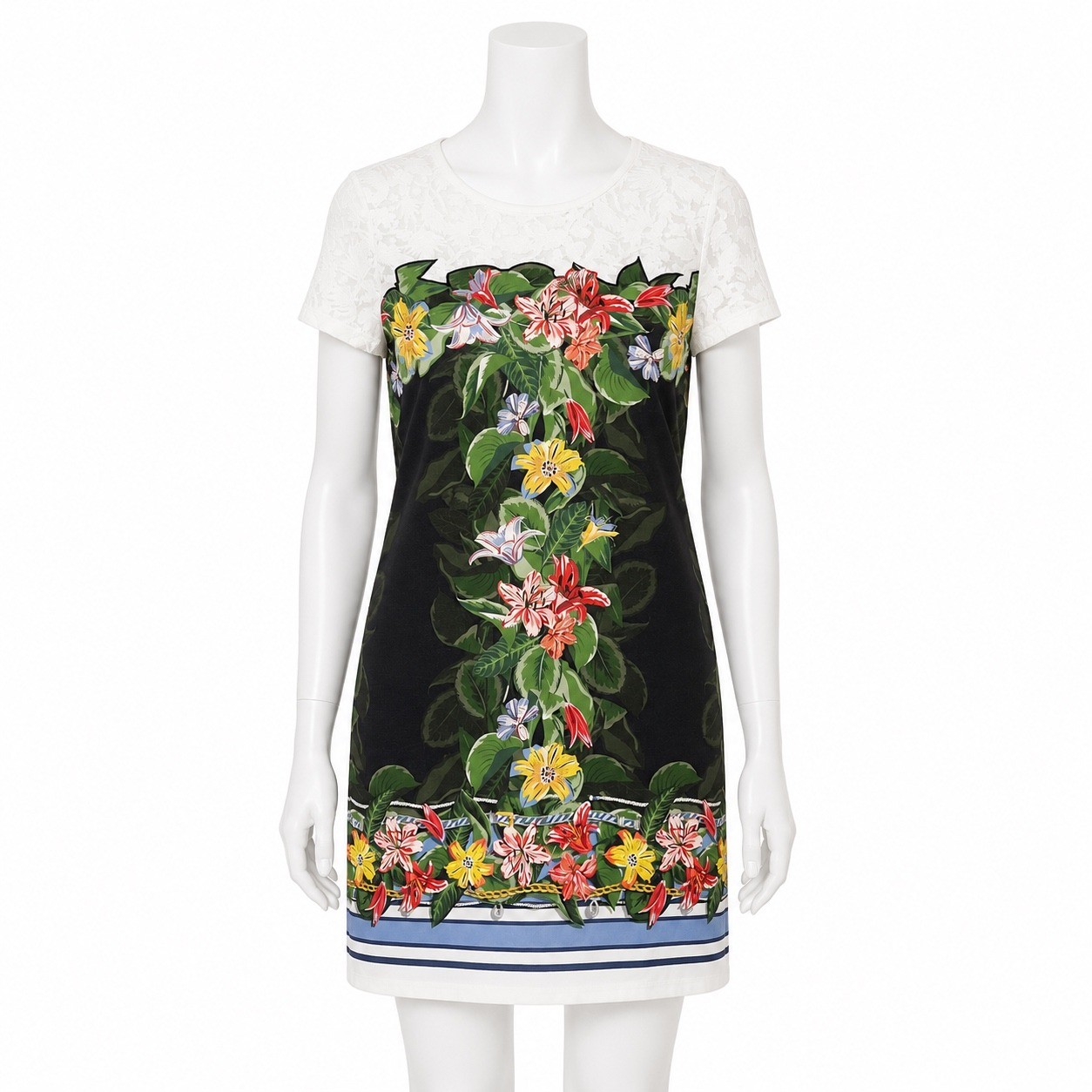 NEW Desigual Natalie Floral T-Shirt Dress Women’s Small