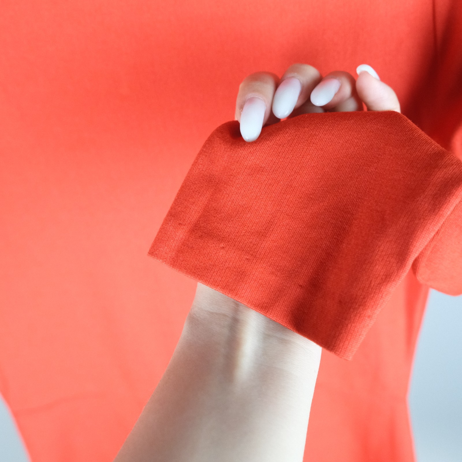 Filippa K Red Stretch Jersey Classic Corporate Christi Midsleeve Dress Size M