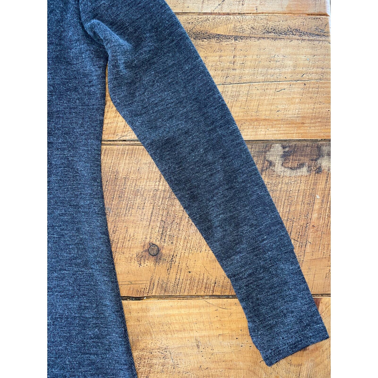 Womens Merrell Gray Long Sleeve Knee Length Winter Casual Dress Size Medium