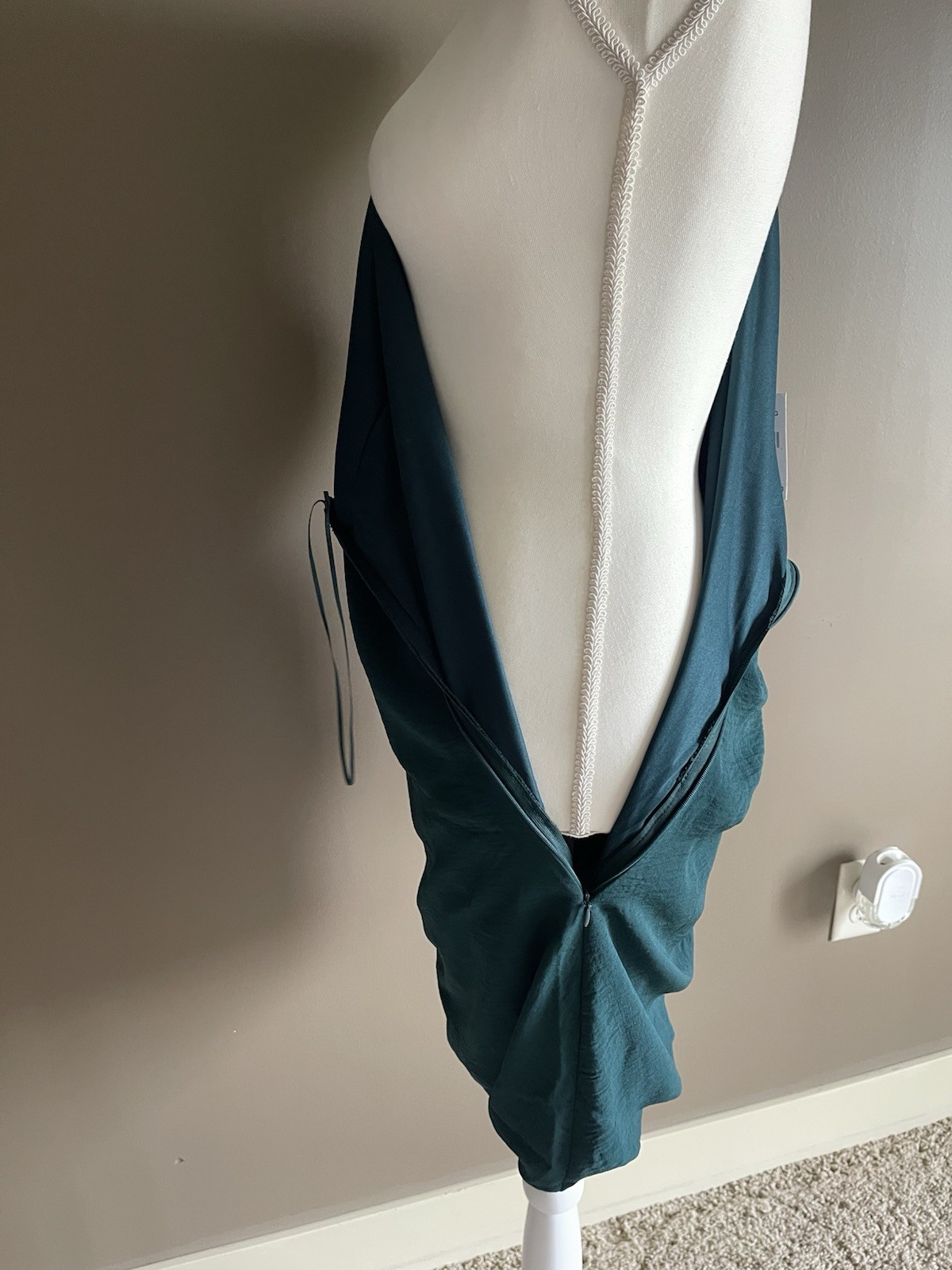 LUSH One – Shoulder Hunter Green Young Ladies Large Dress