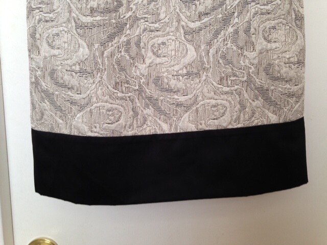 NWT MAX and CLEO LIGHT GOLD BLACK JACQUARD SLEEVELESS DRESS Sz 4 NEW