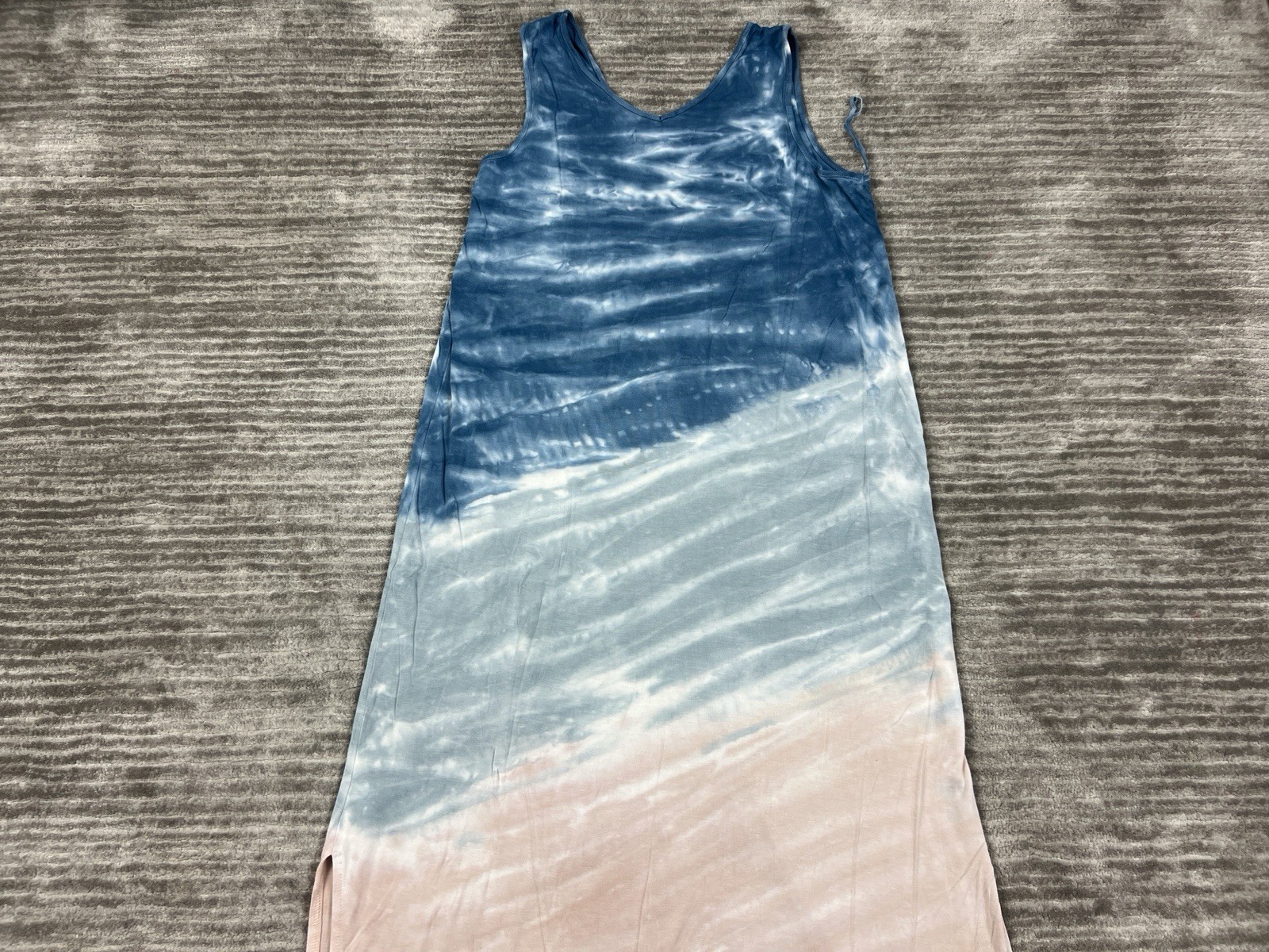 New Directions Studio Dress Womens Medium Multicolor Maxi Sleeveless Tank