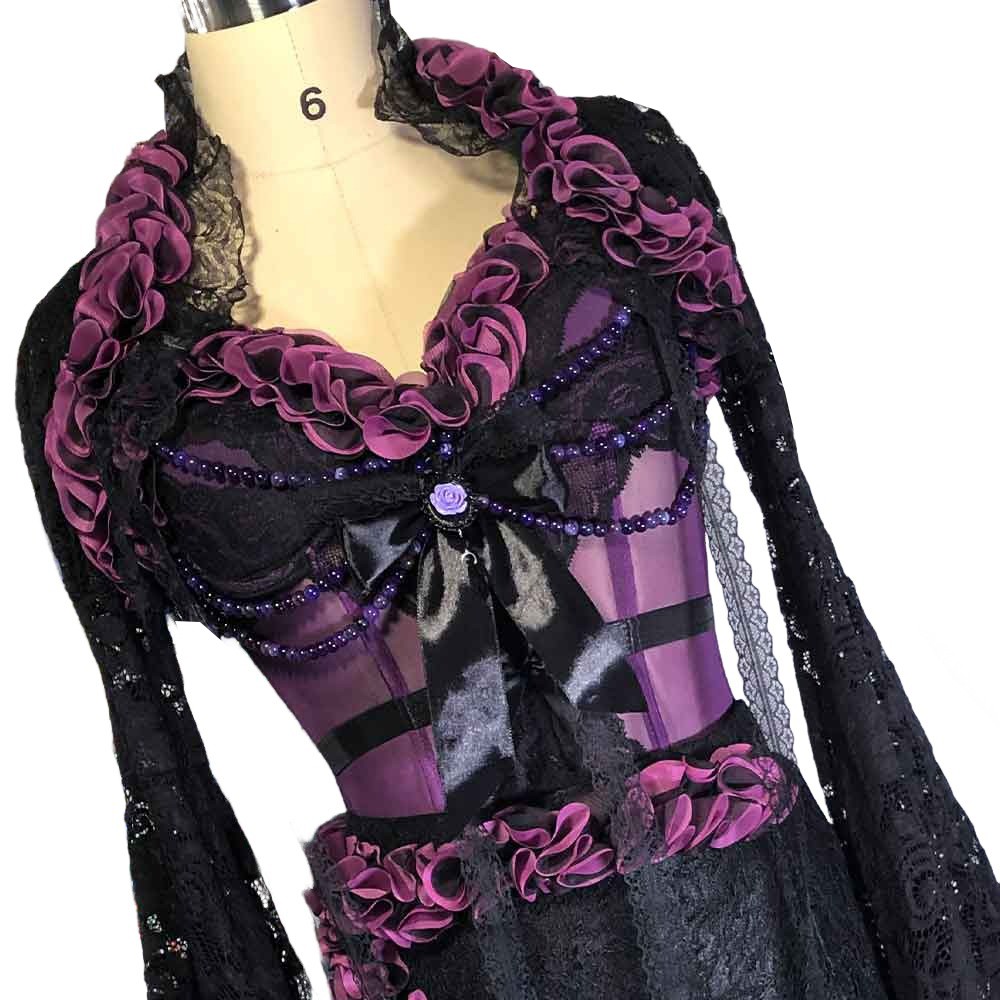 Goth Dress Y2K Punk Rock Clothes Gothic Vkei Grunge 2026 Women’s Emo Clothing
