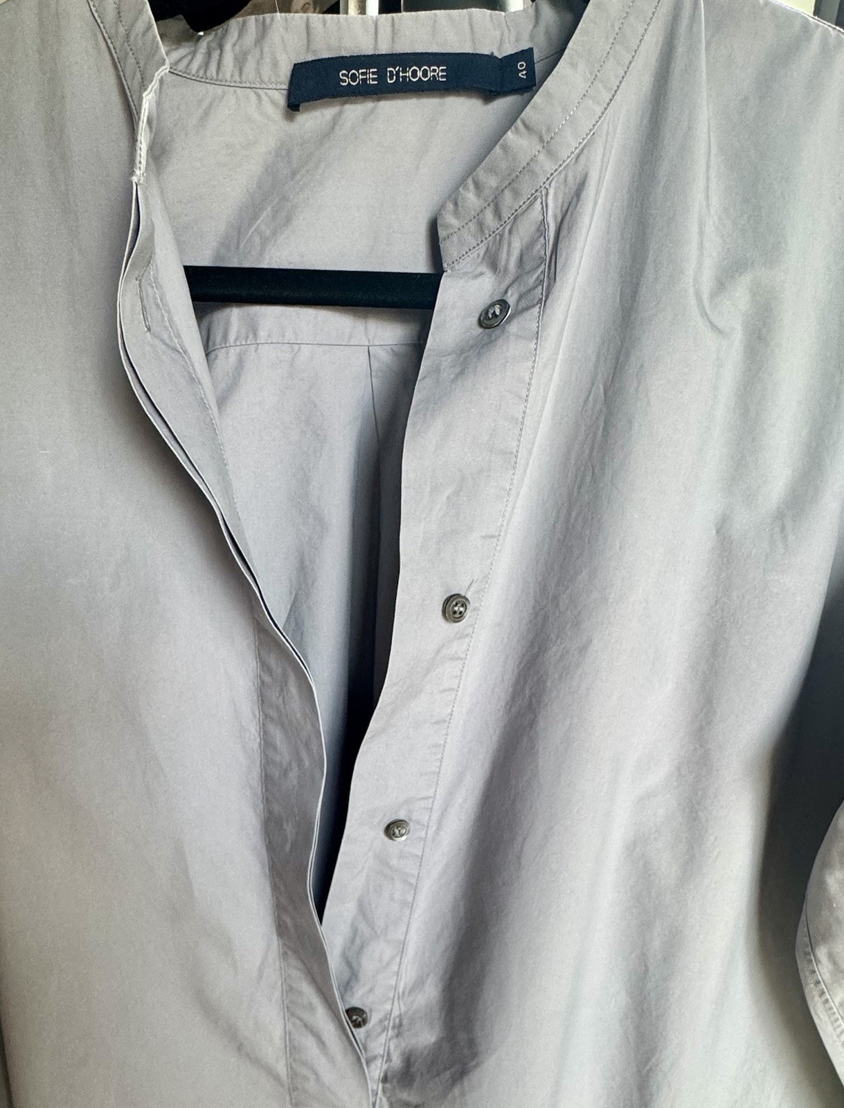 Sofie D’Hoore Brussels Cotton Shirt DressSize 40 | Made in Portugal |