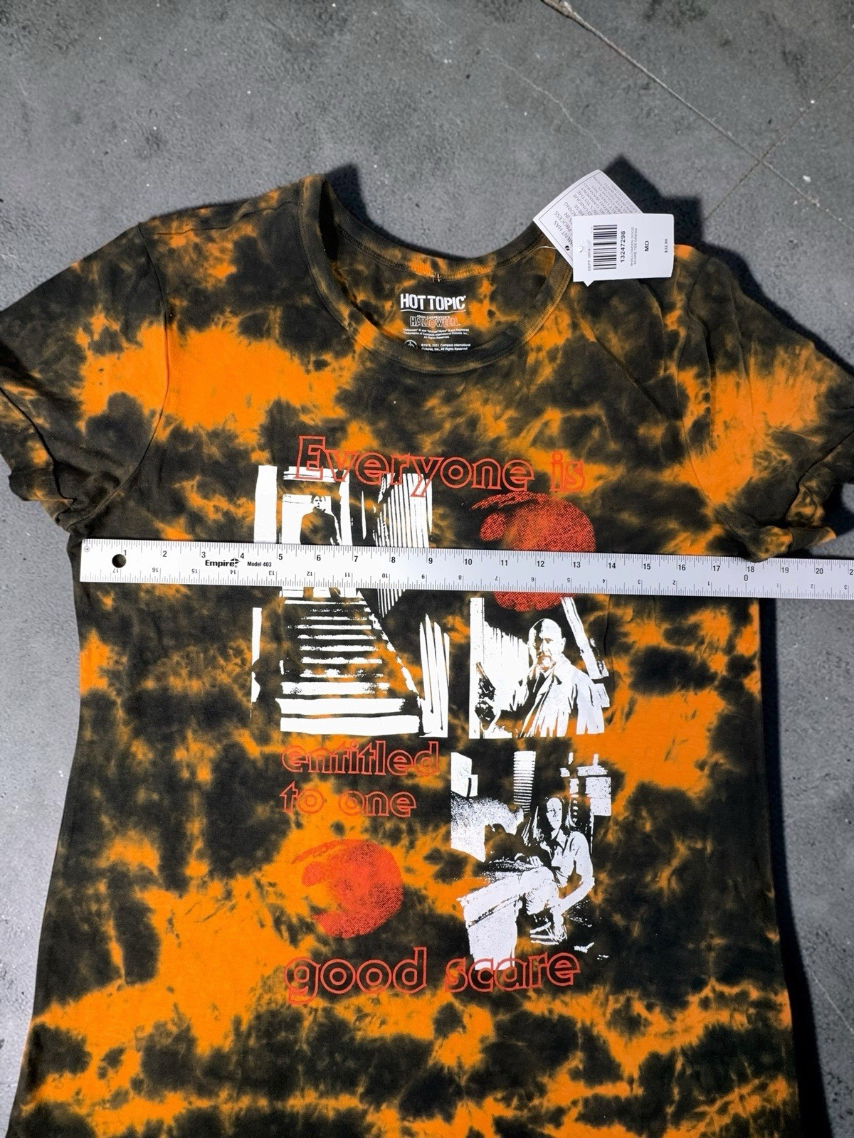 Halloween Michael Myers One Good Scare T Shirt Dress NWT Hot Topic Medium